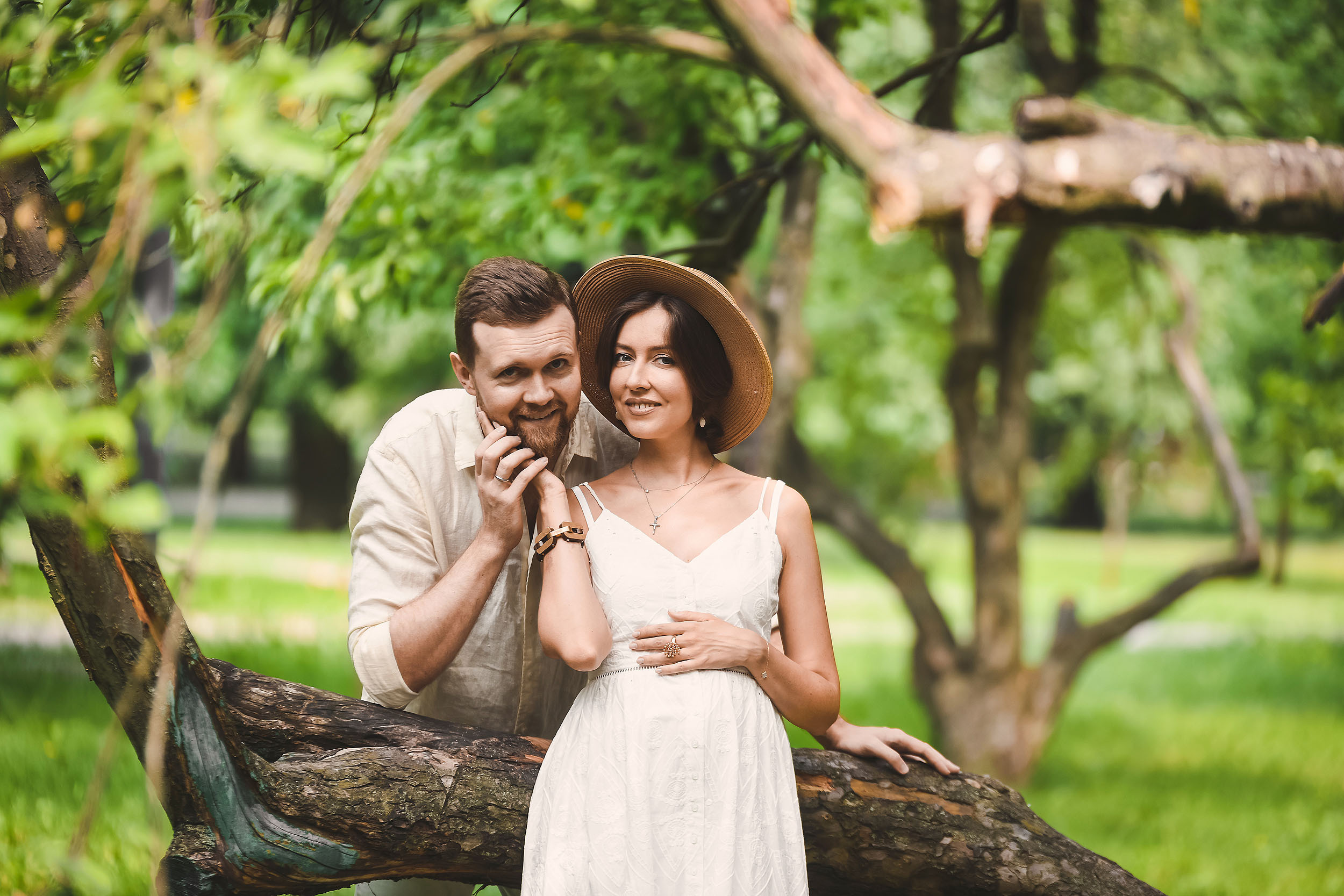 Anna, Euvgeniy, Polina and Miron soon. Family and wedding photographer in Norway Bublik Polina