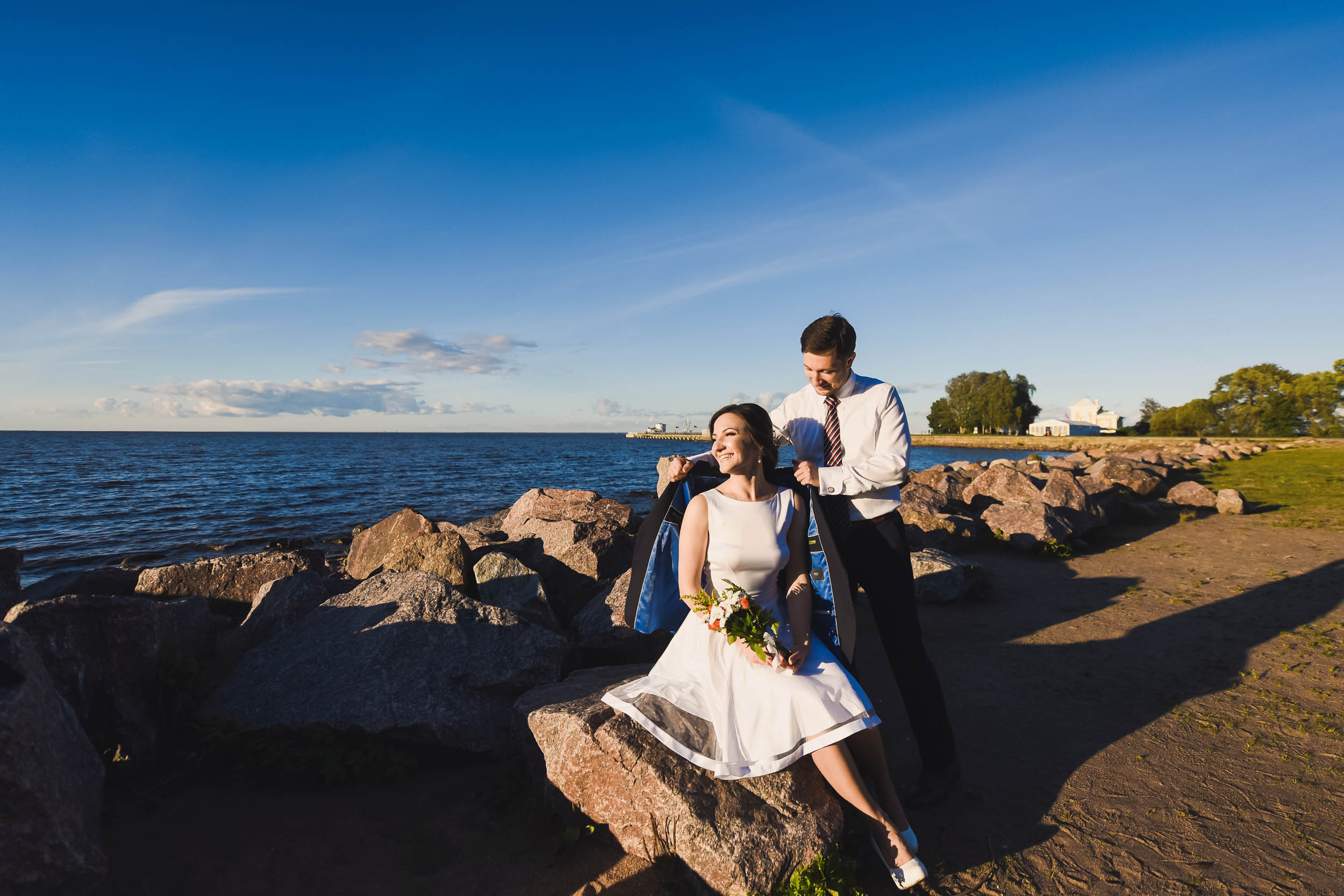 Viktor and Vera. Petergof. Family and wedding photographer in Norway Bublik Polina