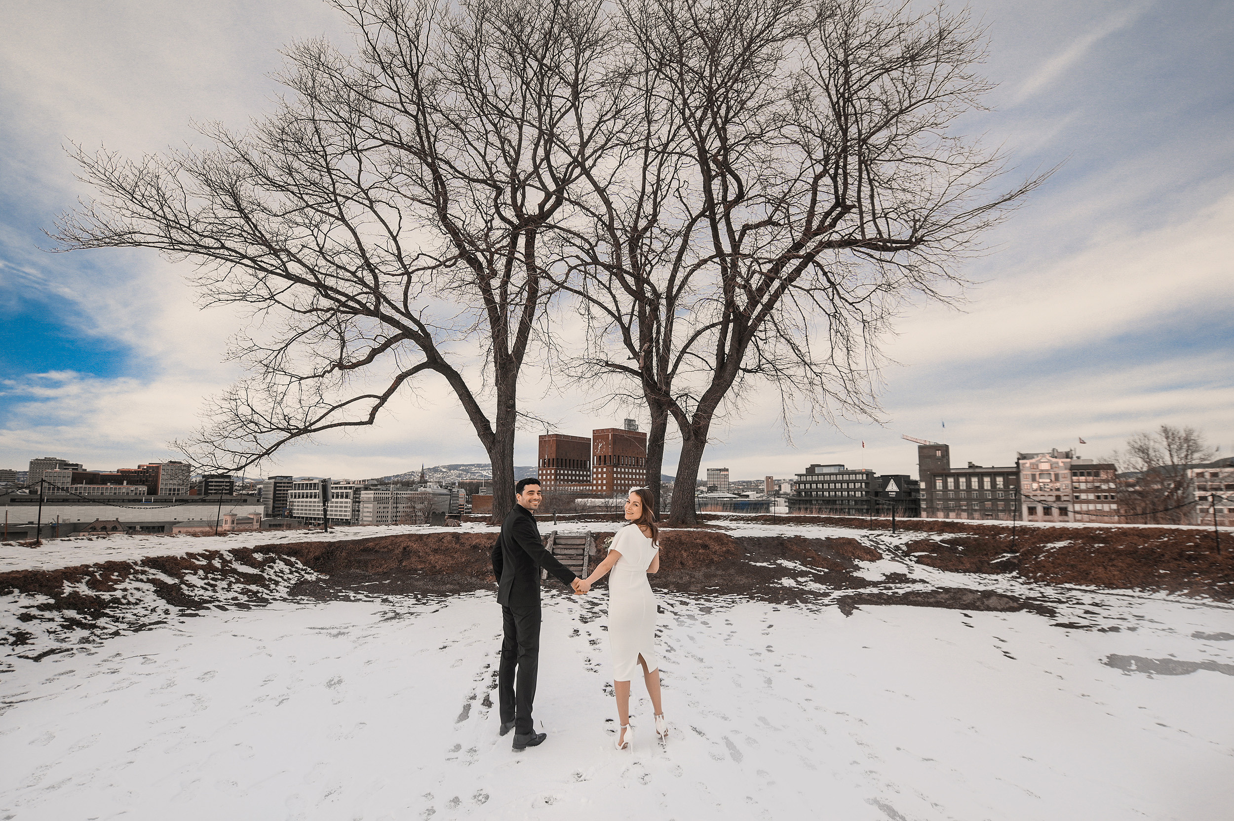 Bisera and Didier. Oslo. Family and wedding photographer in Norway Bublik Polina