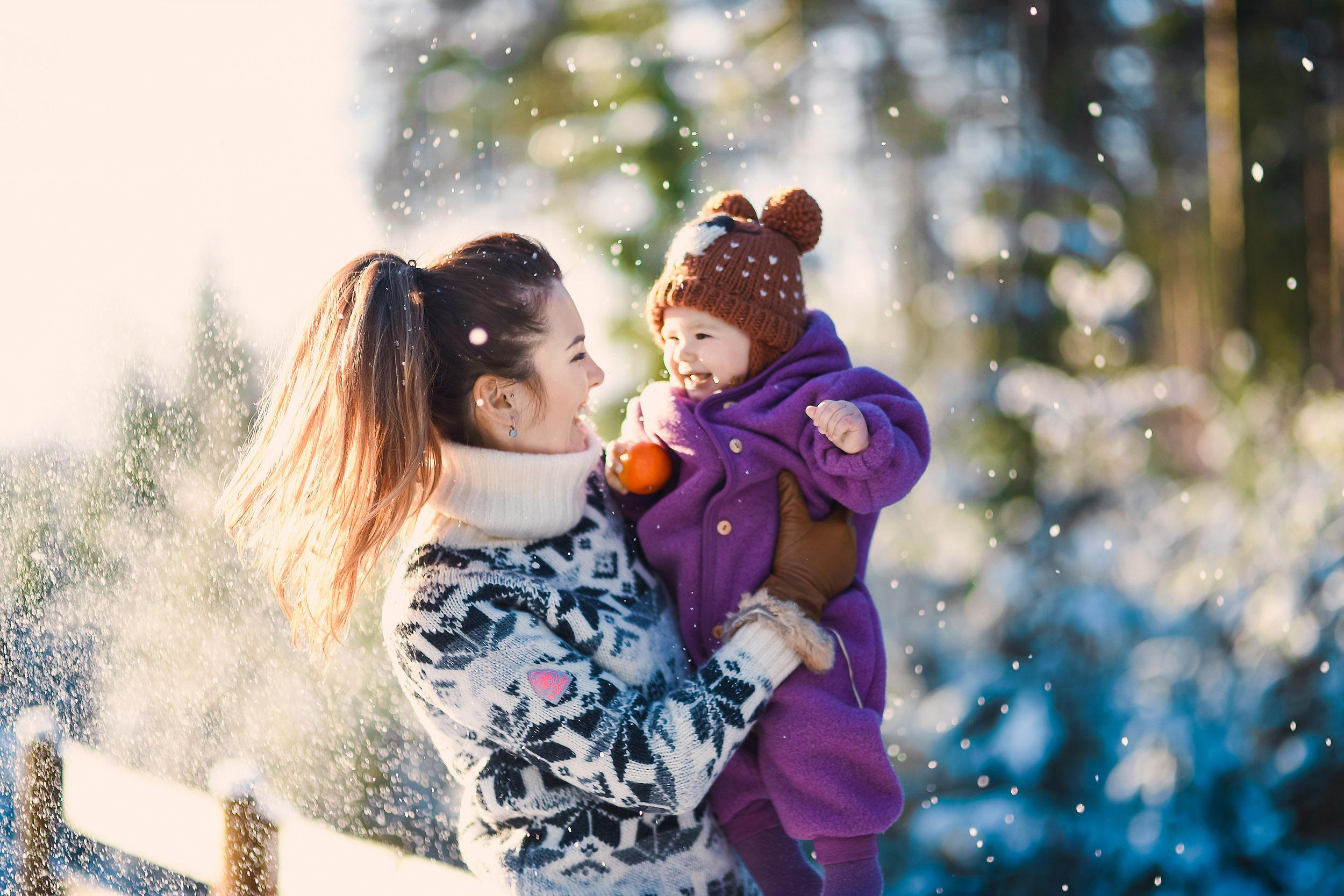 Winter…. Family and wedding photographer in Norway Bublik Polina