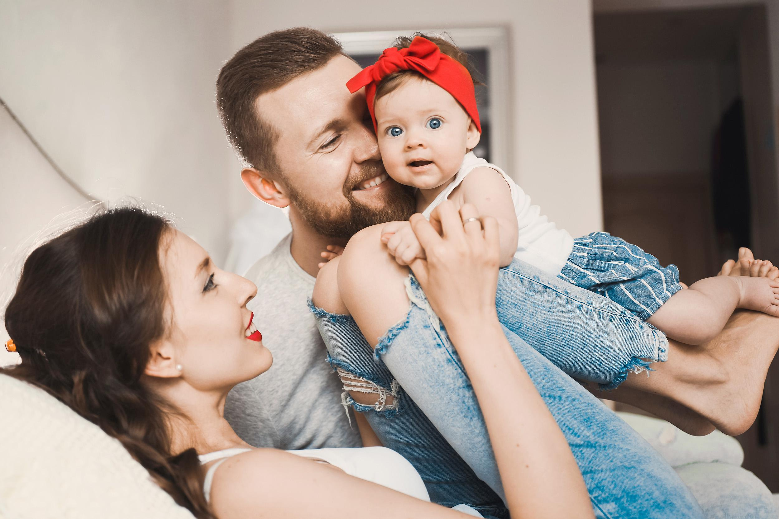 Anna, Eugeniy and Polina. Family and wedding photographer in Norway Bublik Polina