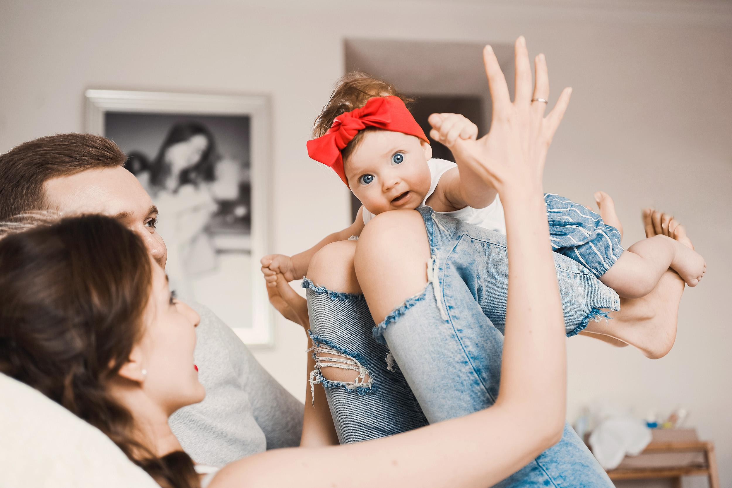 Anna, Eugeniy and Polina. Family and wedding photographer in Norway Bublik Polina