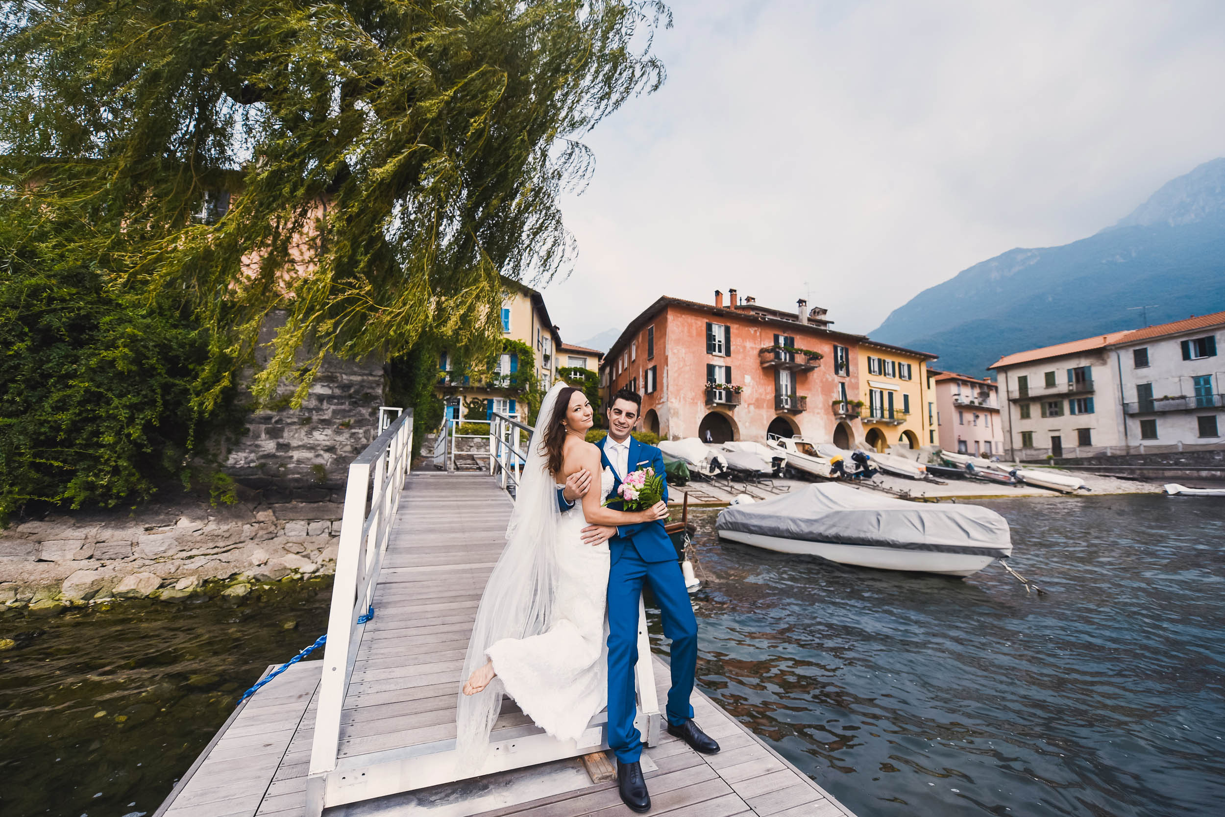 Roberto and Elena. Lago di Como. Family and wedding photographer in Norway Bublik Polina