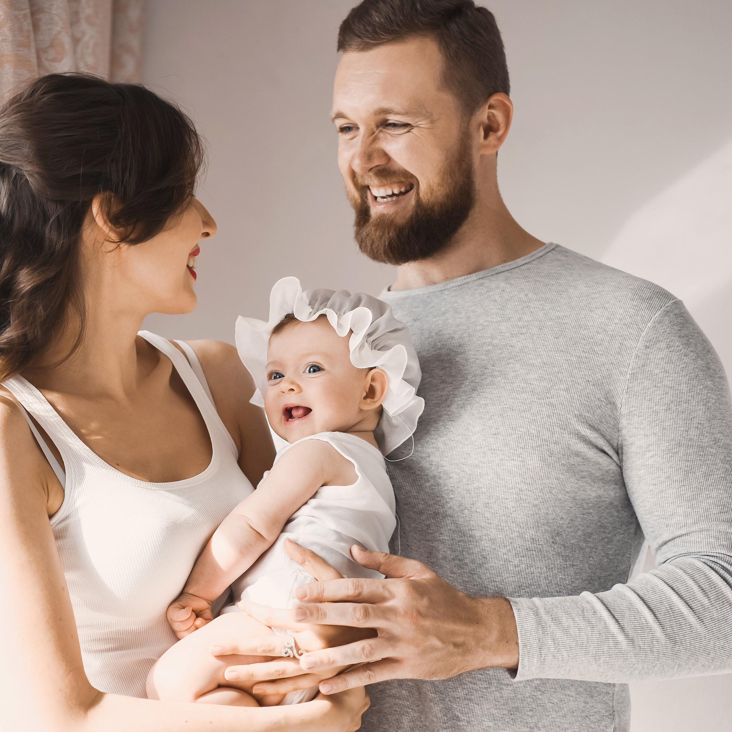 Anna, Eugeniy and Polina. Family and wedding photographer in Norway Bublik Polina