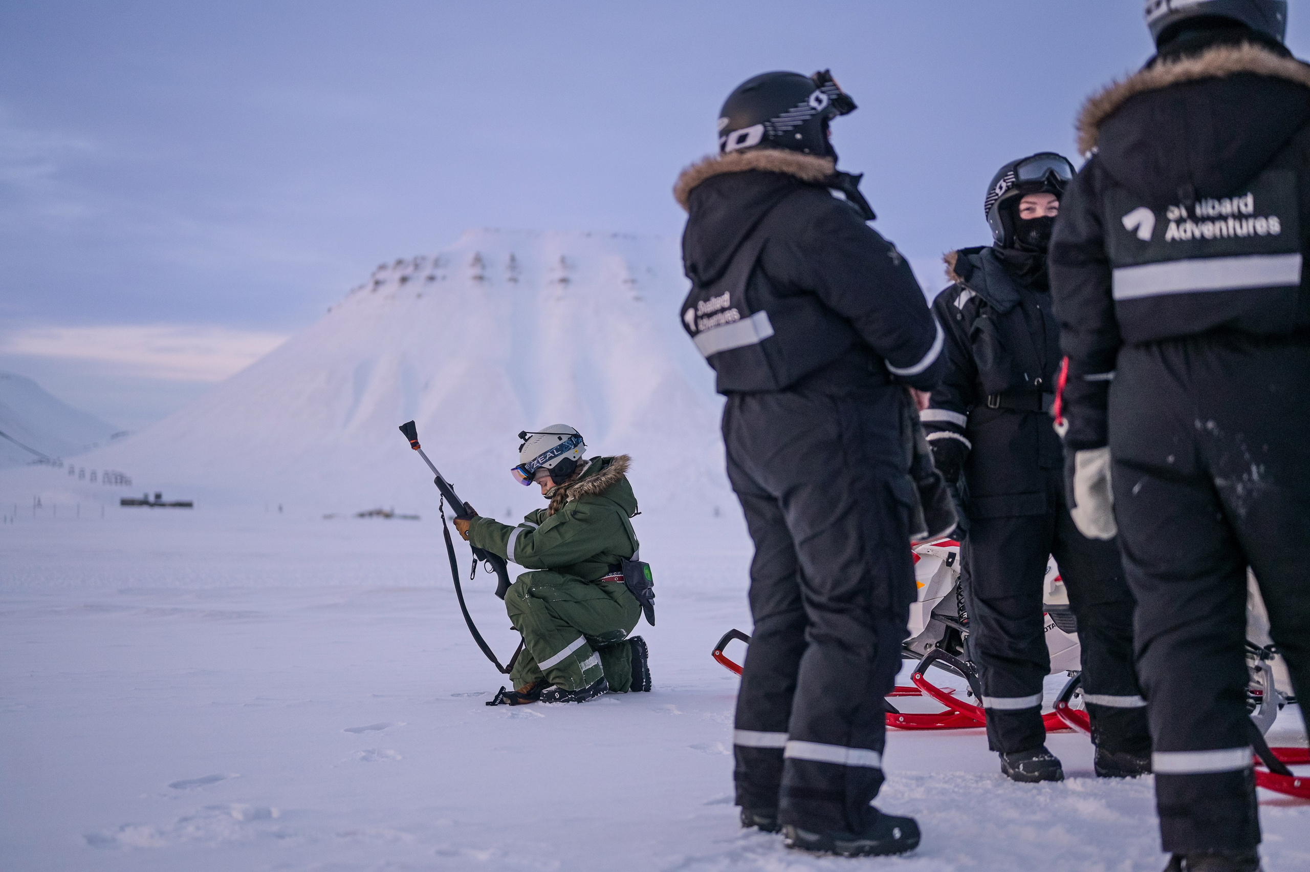 Svalbard february 2024. Family and wedding photographer in Norway Bublik Polina