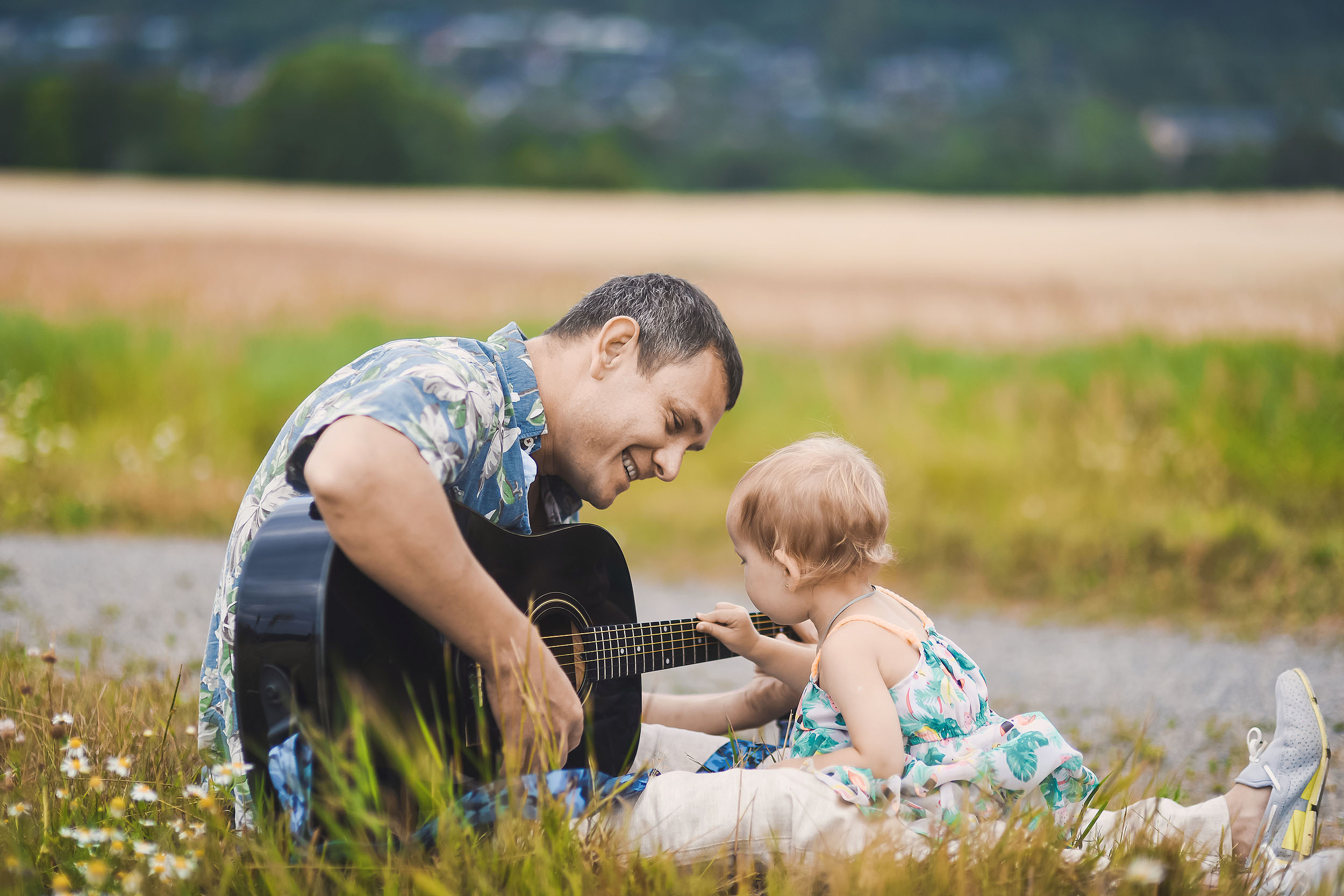 Mariya, Denis and two princesses. Family and wedding photographer in Norway Bublik Polina