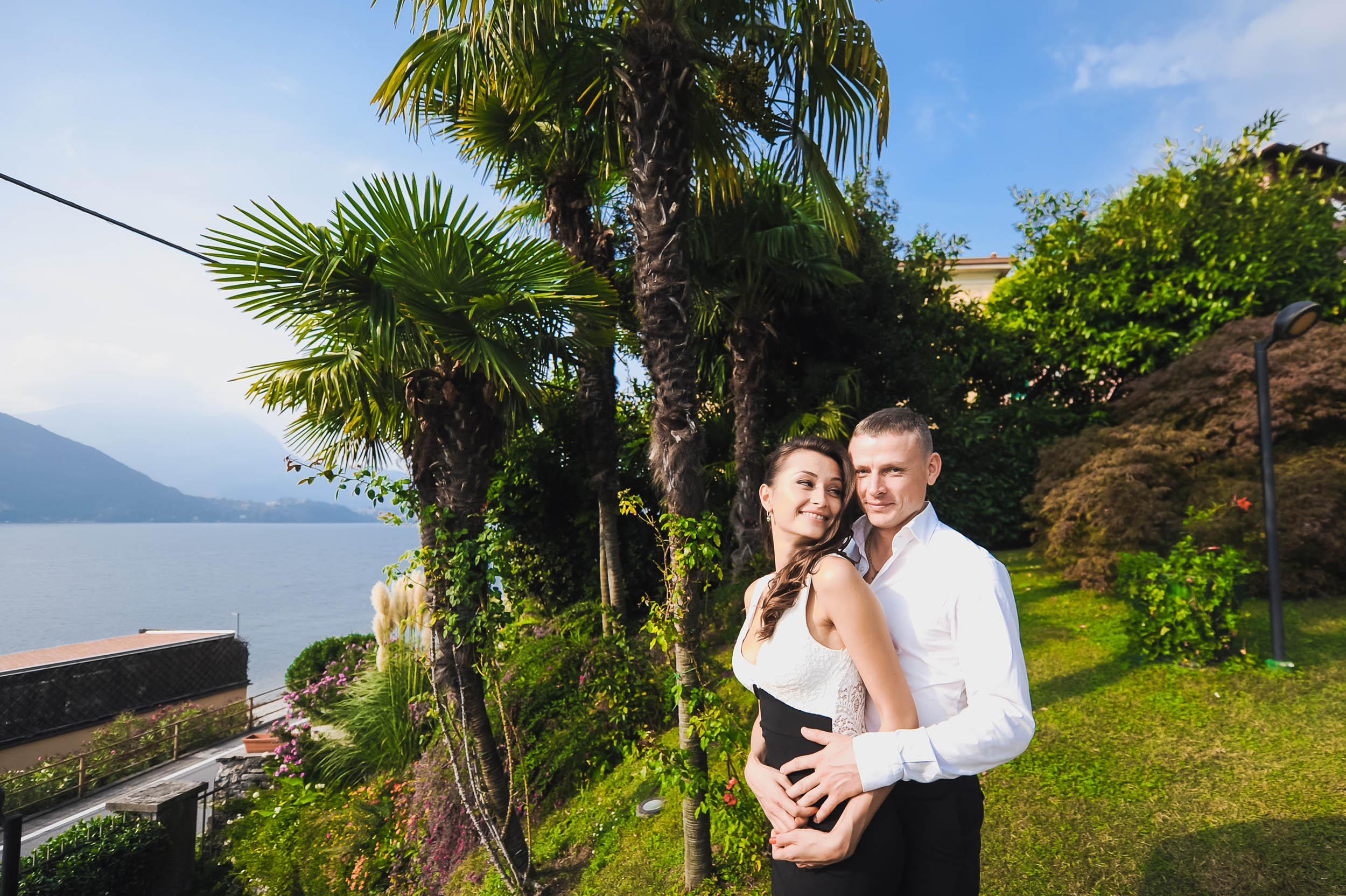 Roberto and Elena. Lago di Como. Family and wedding photographer in Norway Bublik Polina