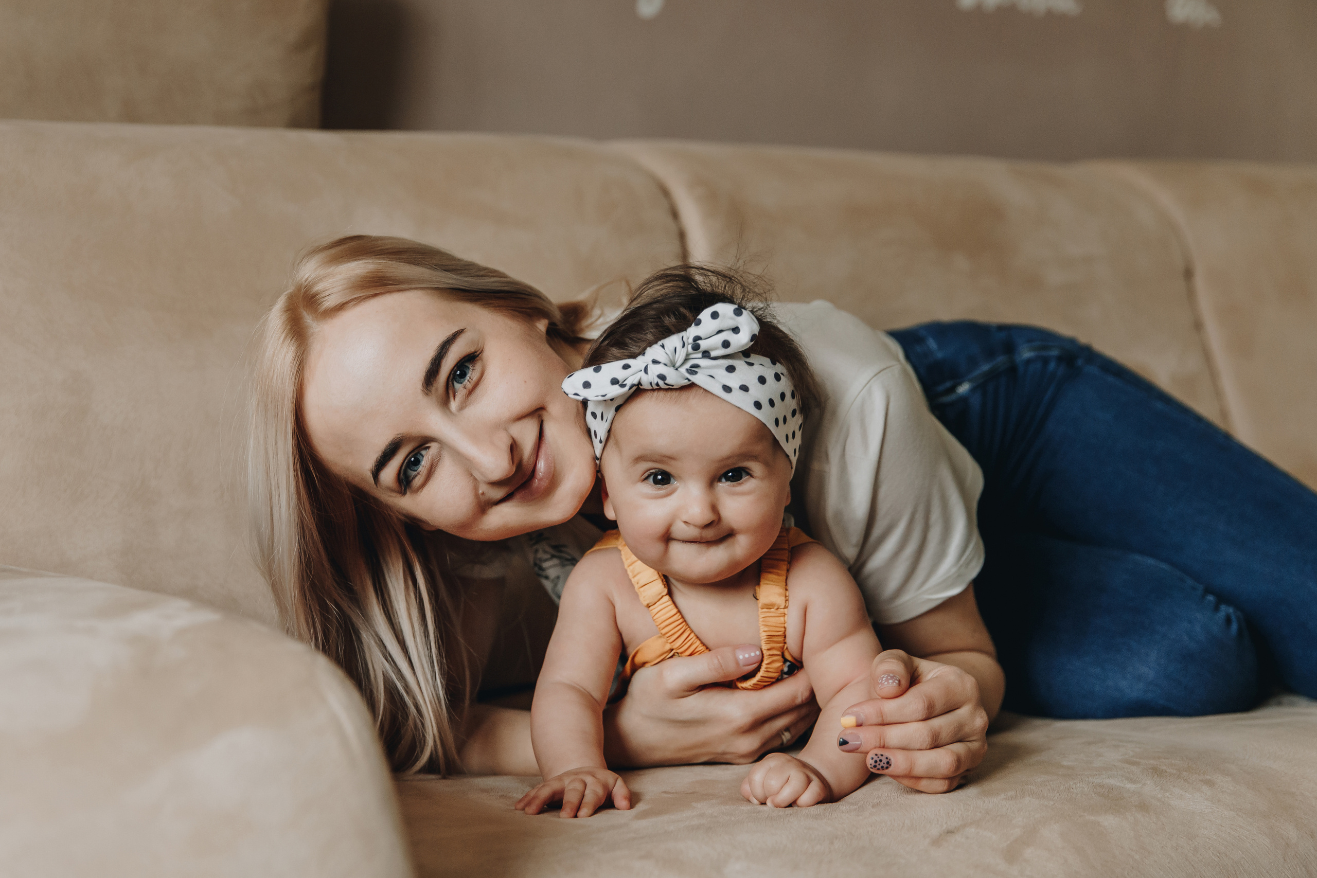 Ярина, Володимир і маленька Софійка. Фотограф Львів Наталія Рінило