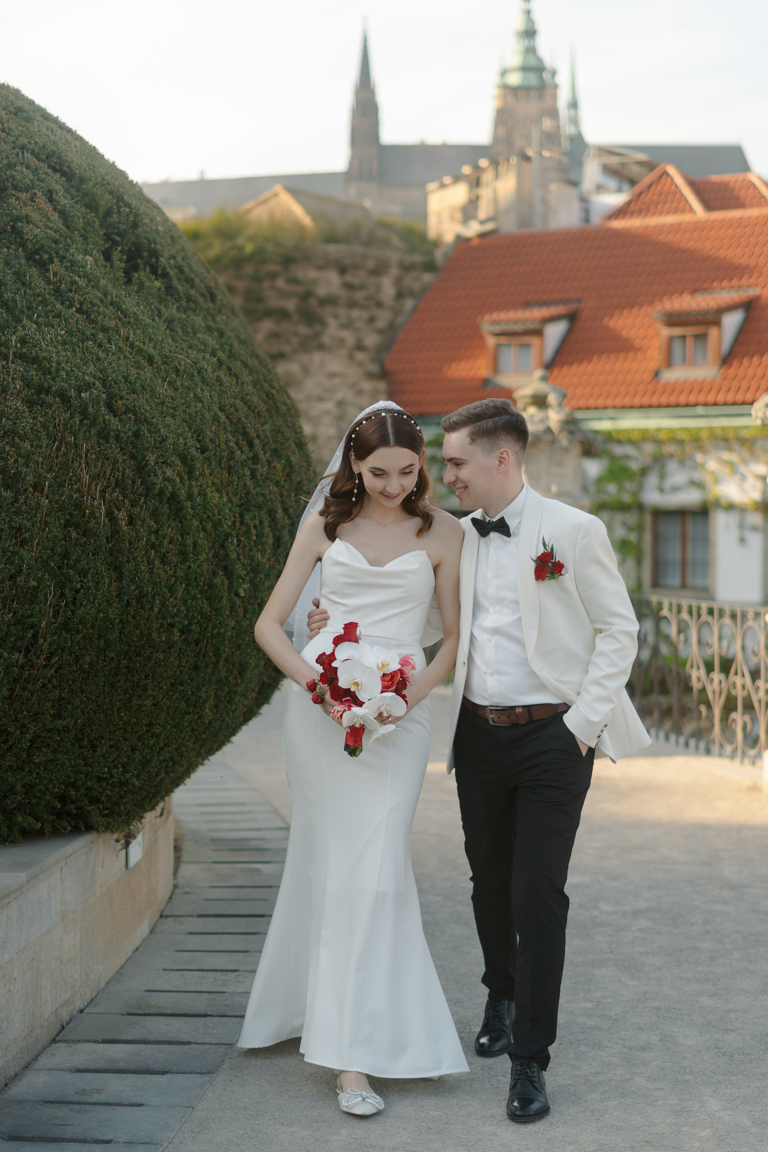 Элегантная свадьба в Праге Максим и Наталья. Vitalie Varvarynets — свадебный фотограф Прага