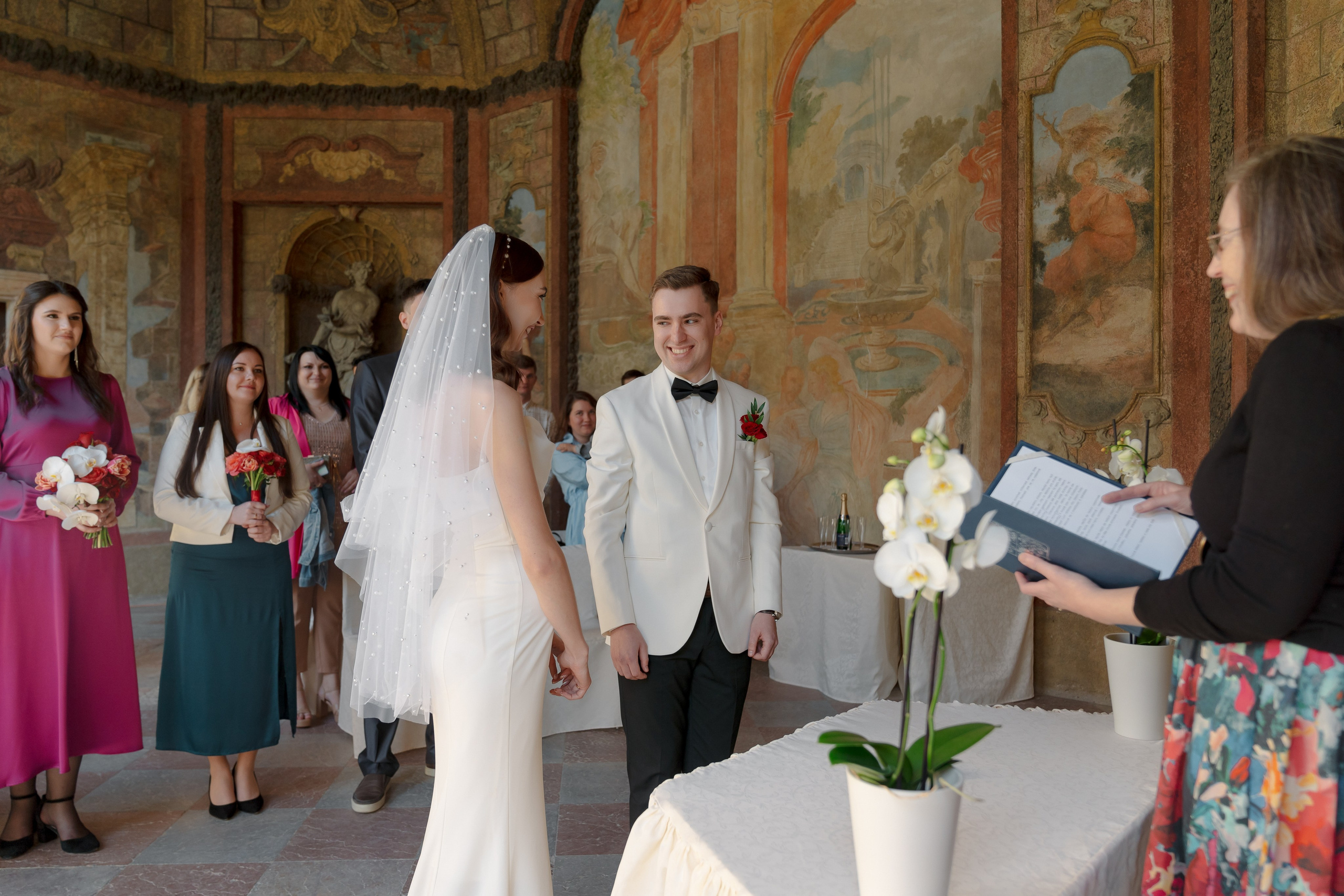 Элегантная свадьба в Праге Максим и Наталья. Vitalie Varvarynets — свадебный фотограф Прага