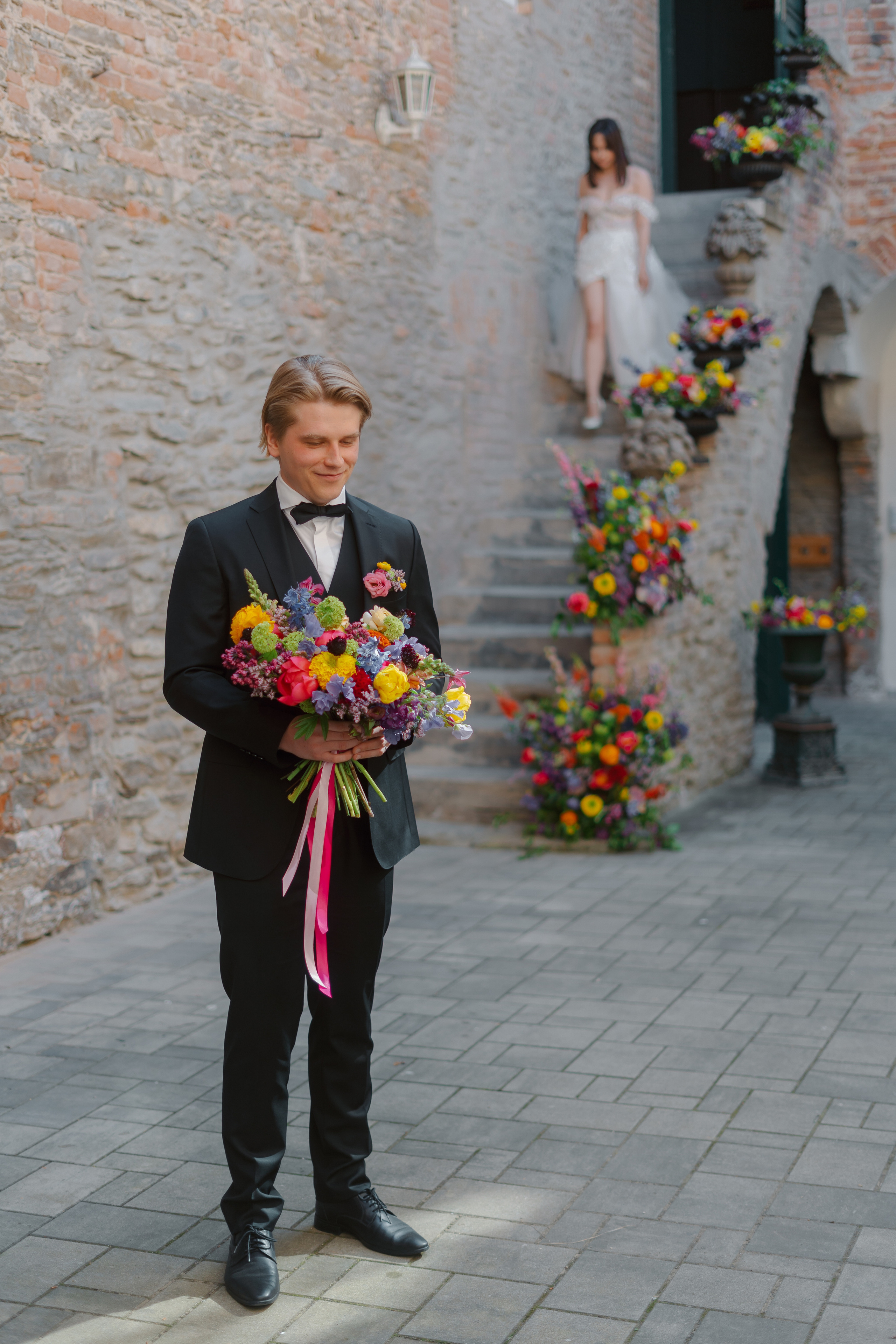 Whispers of Romance - Thomas & Violeta's Wedding. Vitalie Varvarynets — Prague Wedding Photographer
