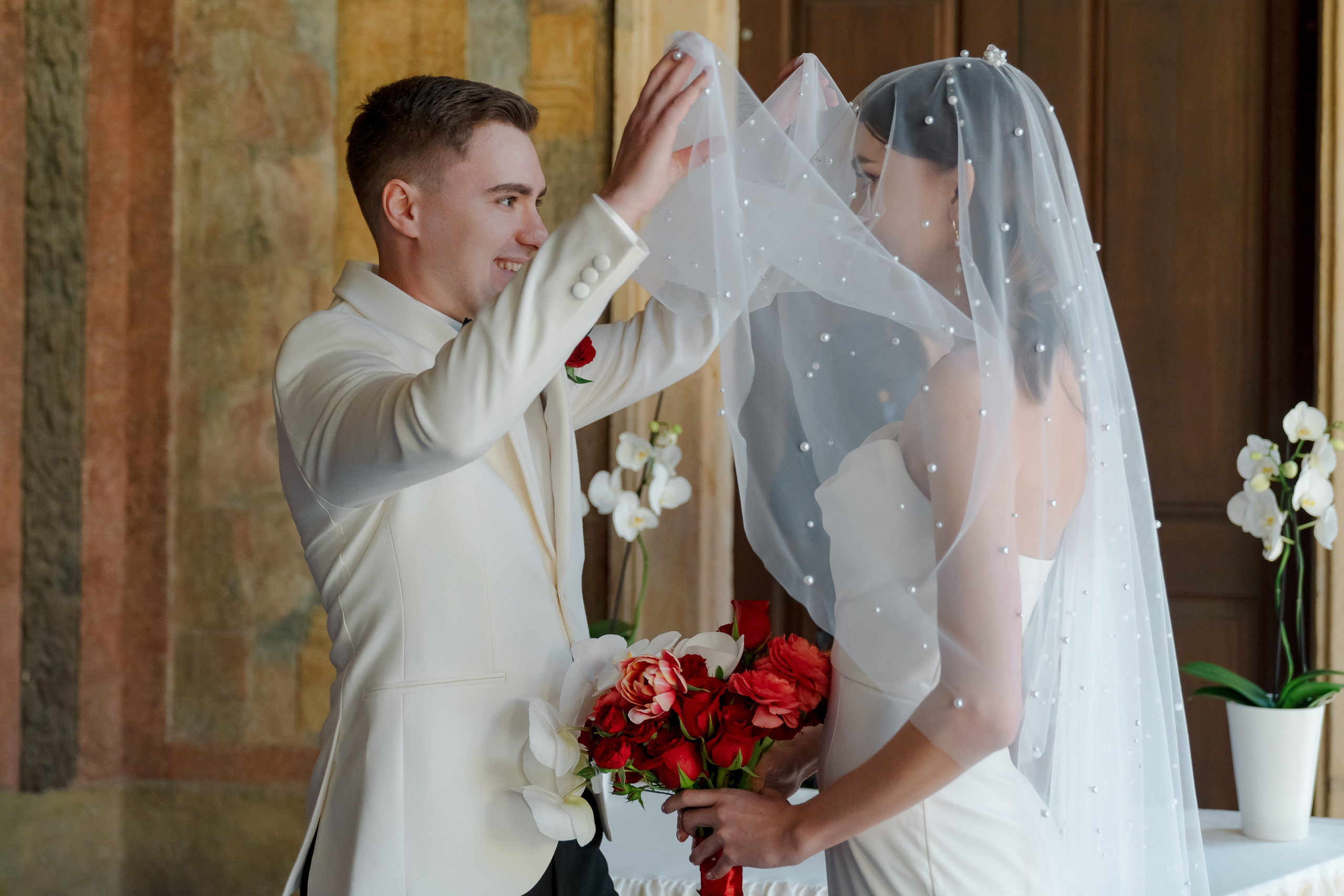 Элегантная свадьба в Праге Максим и Наталья. Vitalie Varvarynets — свадебный фотограф Прага