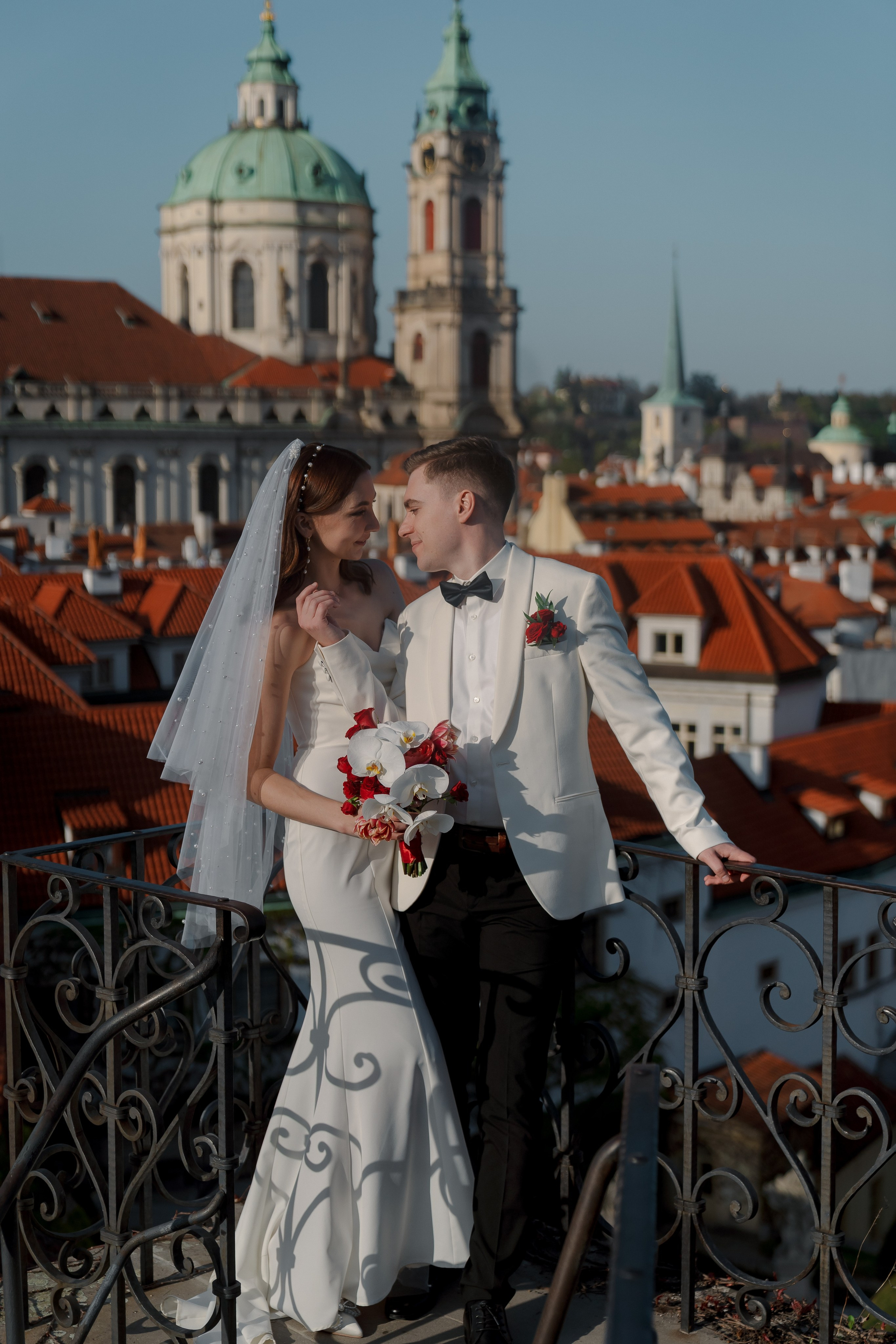 Элегантная свадьба в Праге Максим и Наталья. Vitalie Varvarynets — свадебный фотограф Прага