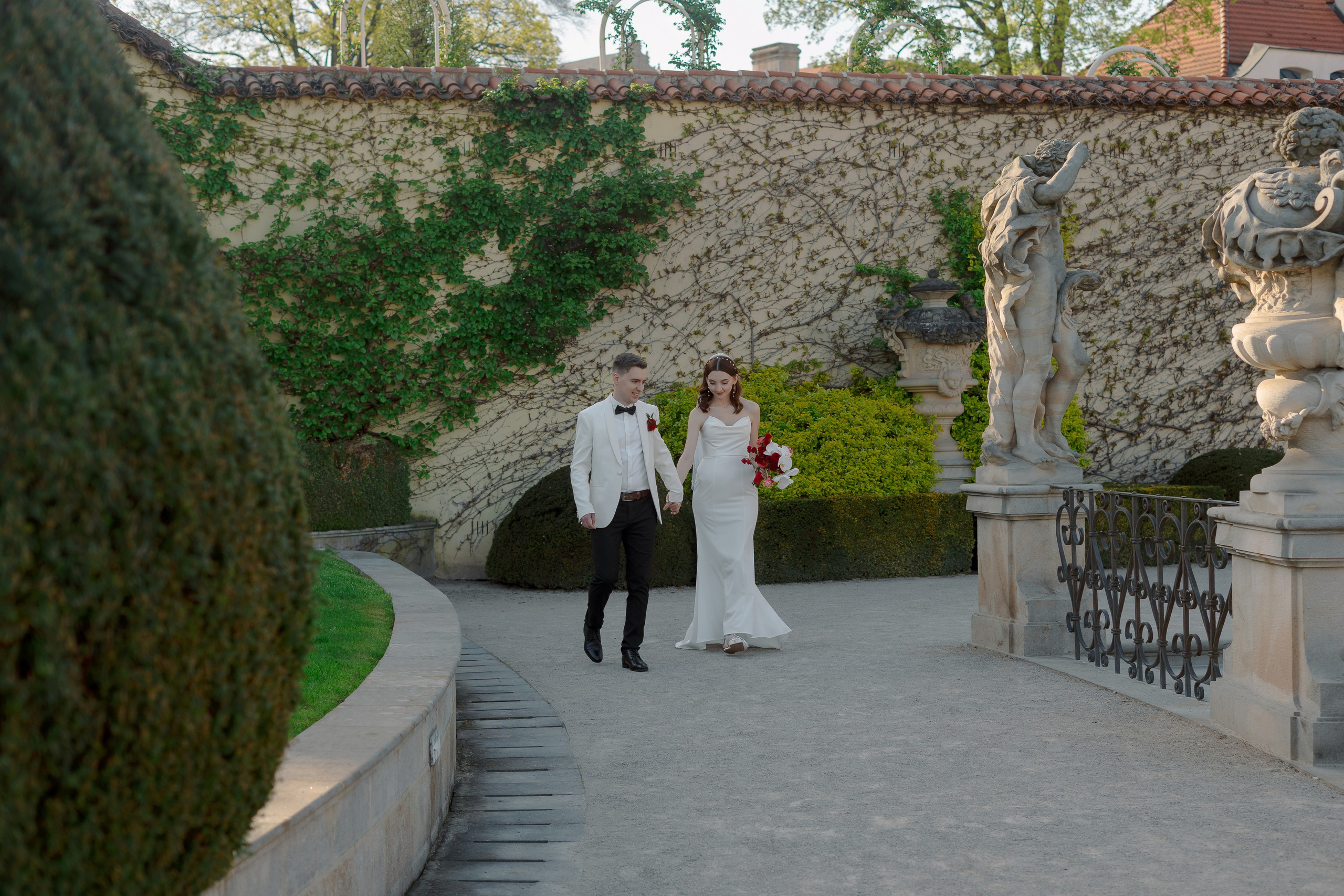 Элегантная свадьба в Праге Максим и Наталья. Vitalie Varvarynets — свадебный фотограф Прага