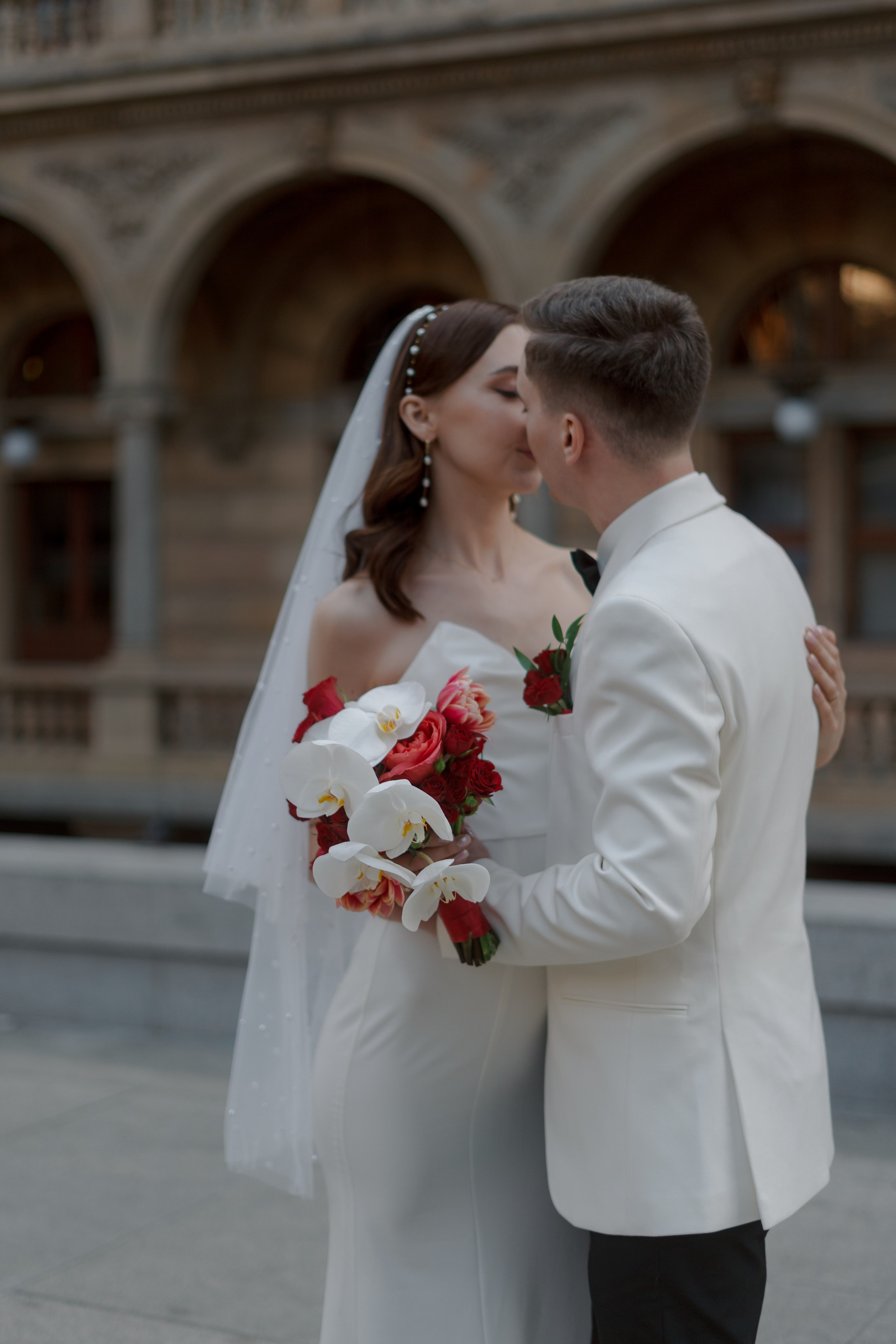 Элегантная свадьба в Праге Максим и Наталья. Vitalie Varvarynets — свадебный фотограф Прага