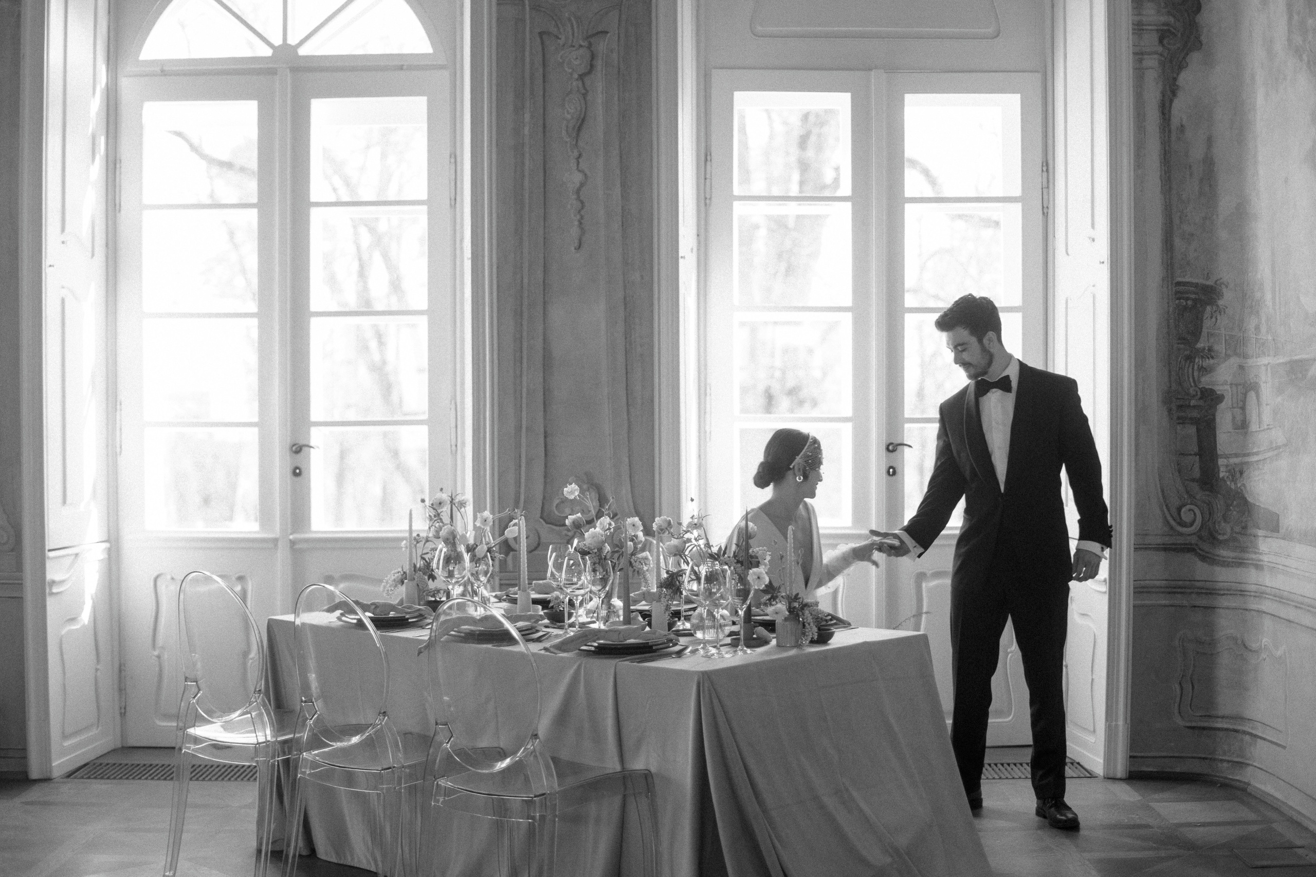 Свадьба Томаса и Вероники в шато Бон Репос. Vitalie Varvarynets — свадебный фотограф Прага