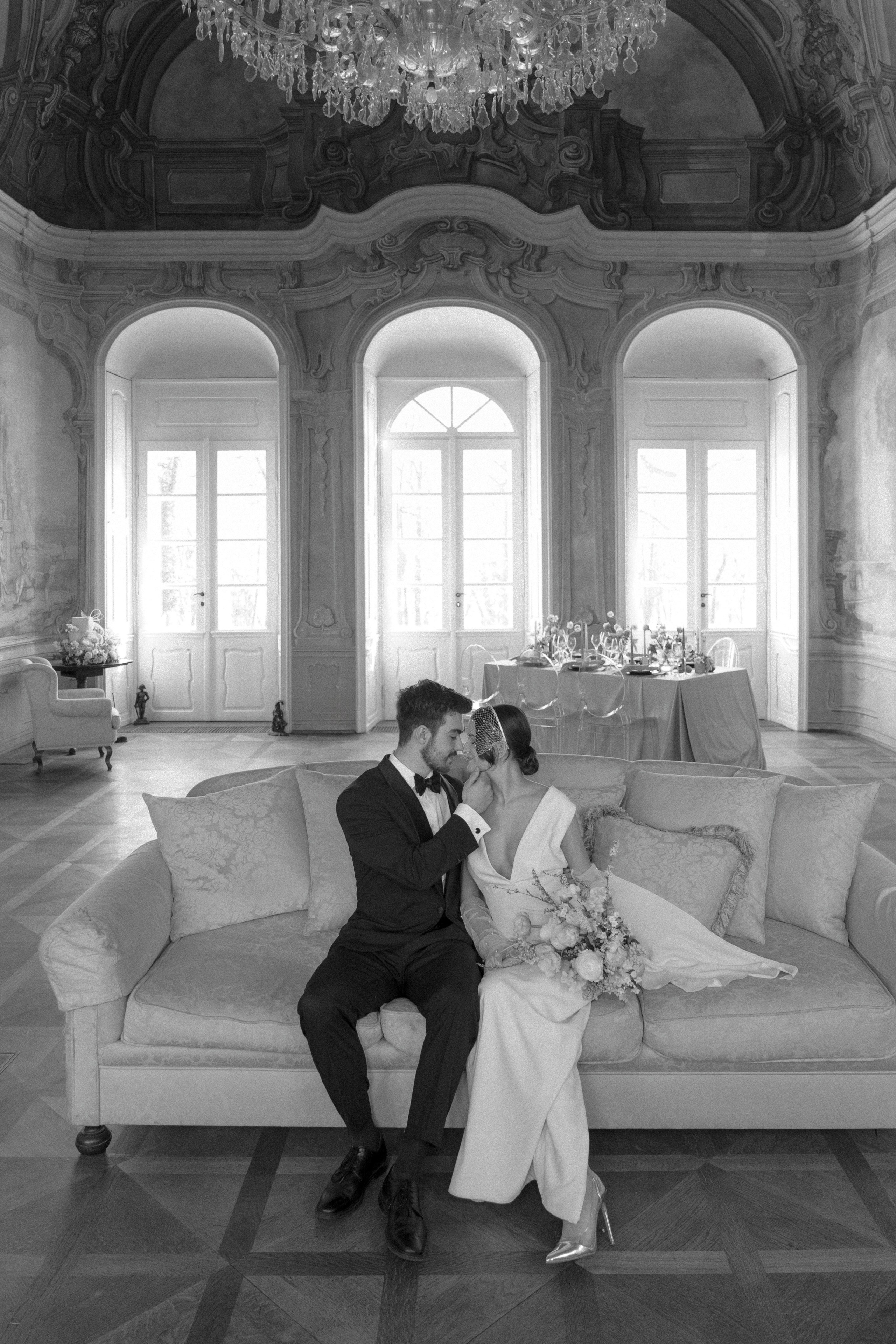 Свадьба Томаса и Вероники в шато Бон Репос. Vitalie Varvarynets — свадебный фотограф Прага