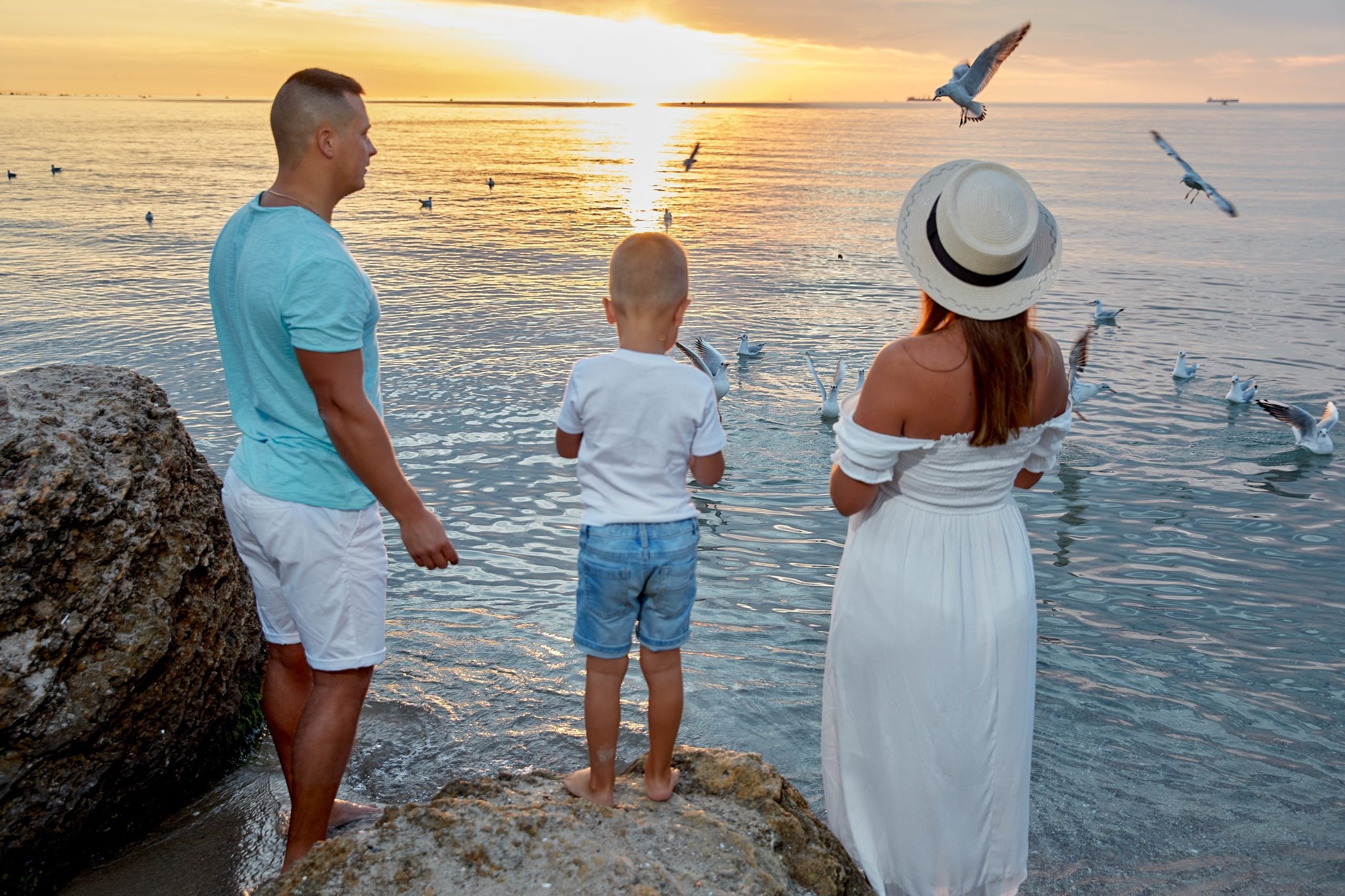 Семейная фотосессия Виктории, Максима и Тимурчика. Свадебный фотограф Батяло Сергей