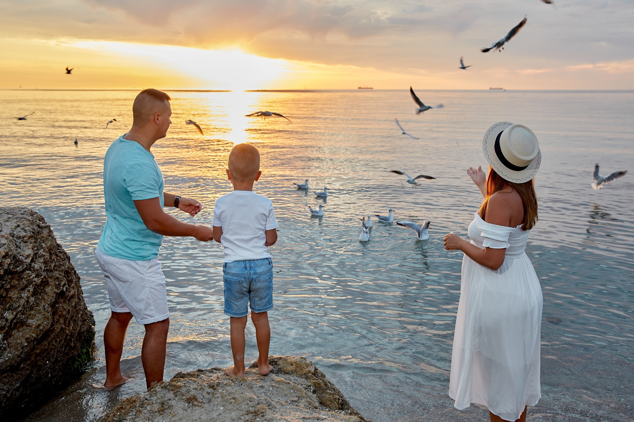 Семейная фотосессия Виктории, Максима и Тимурчика. Свадебный фотограф Батяло Сергей