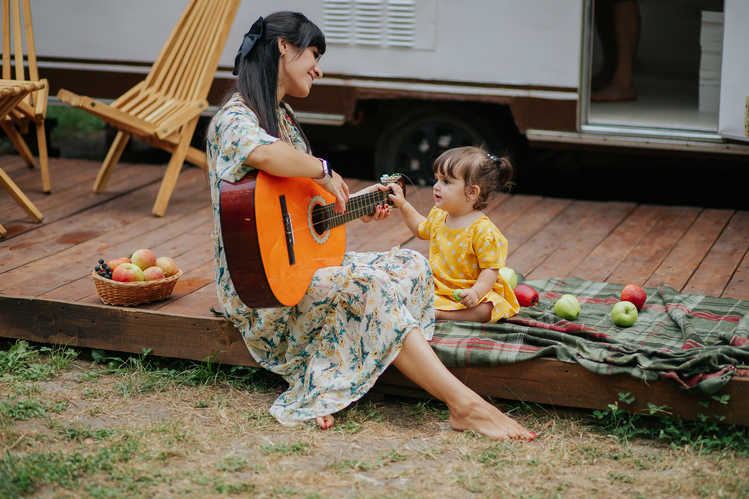 Сімейна фотосесфія в кемпінгу. Photographer ANNA PRUS