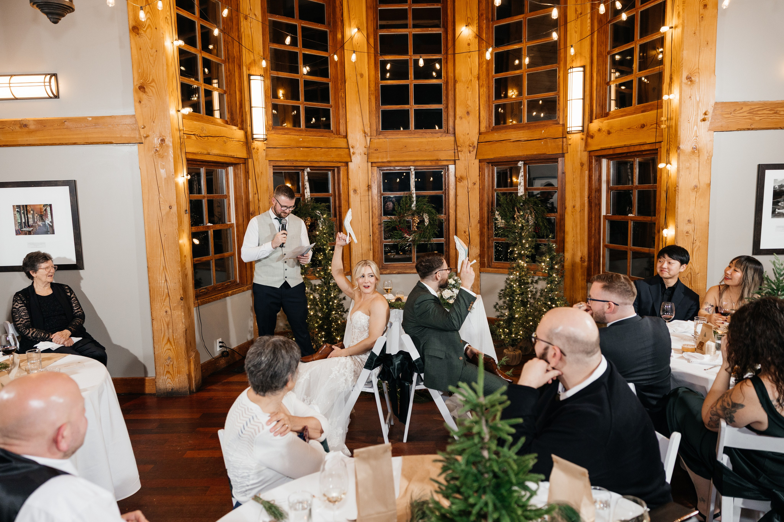 Winter wedding. Emerald lake lodge. Affordable Photographer in Calgary — Tetiana Shuhai