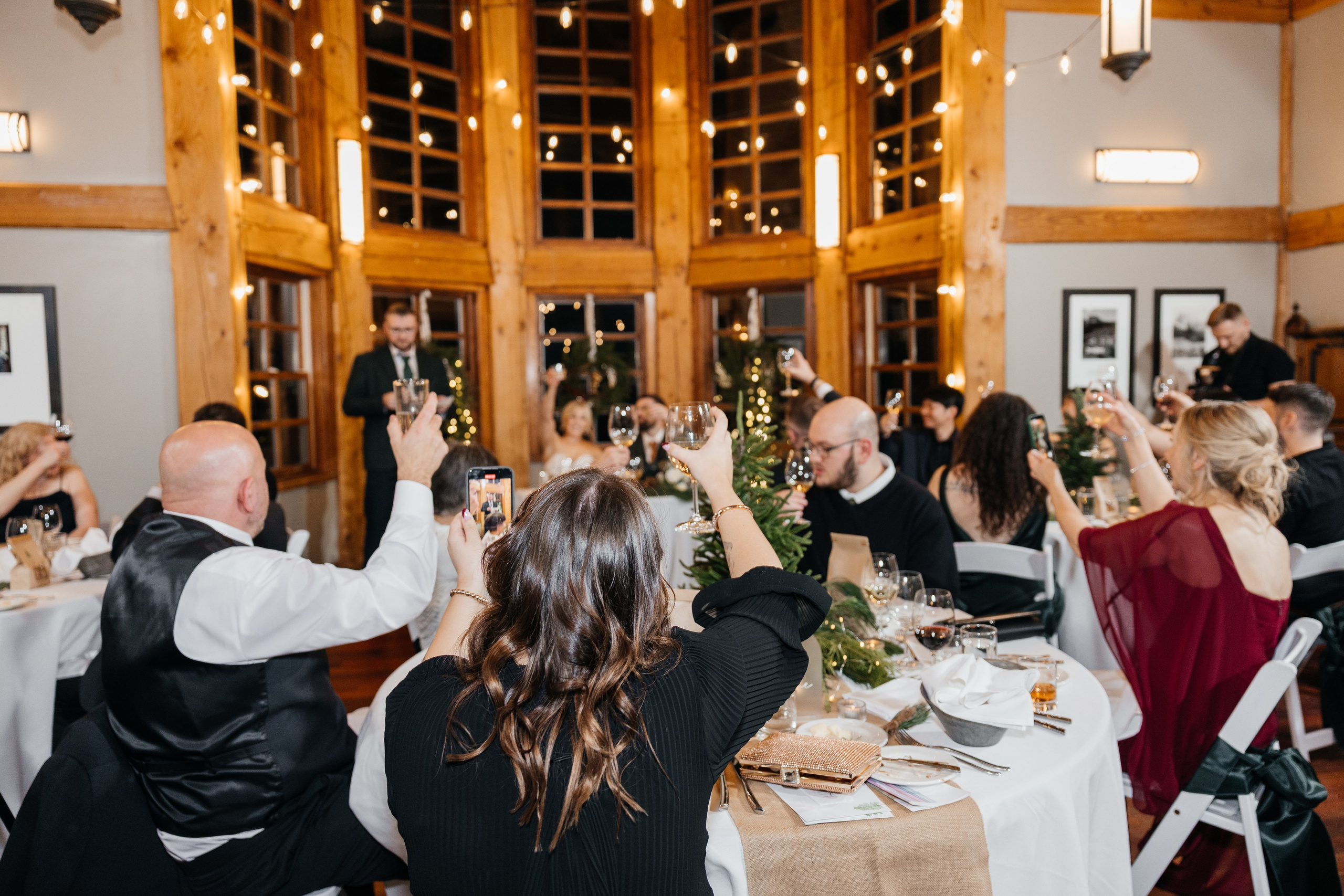 Winter wedding. Emerald lake lodge. Affordable Photographer in Calgary — Tetiana Shuhai