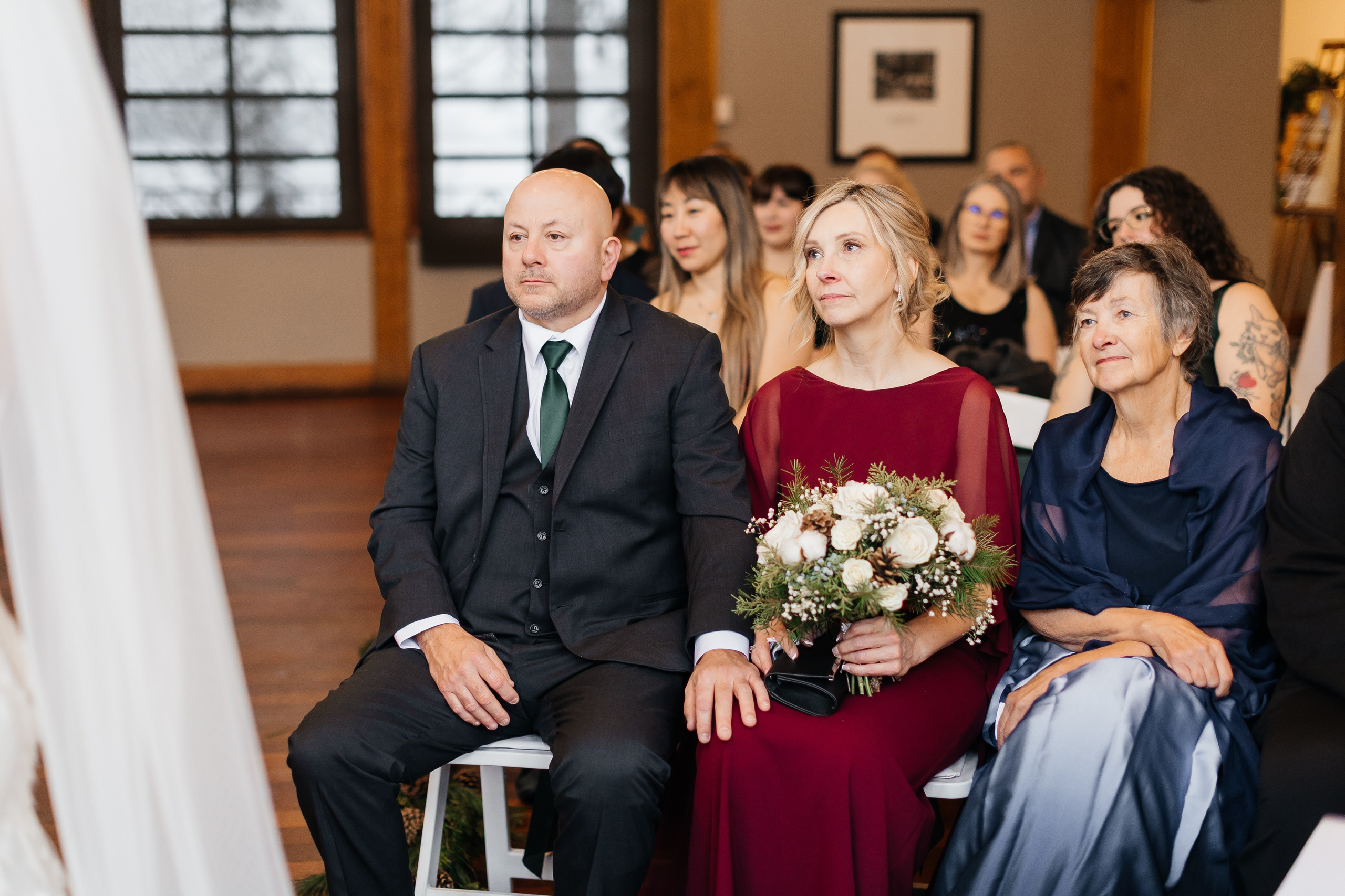 Winter wedding. Emerald lake lodge. Affordable Photographer in Calgary — Tetiana Shuhai