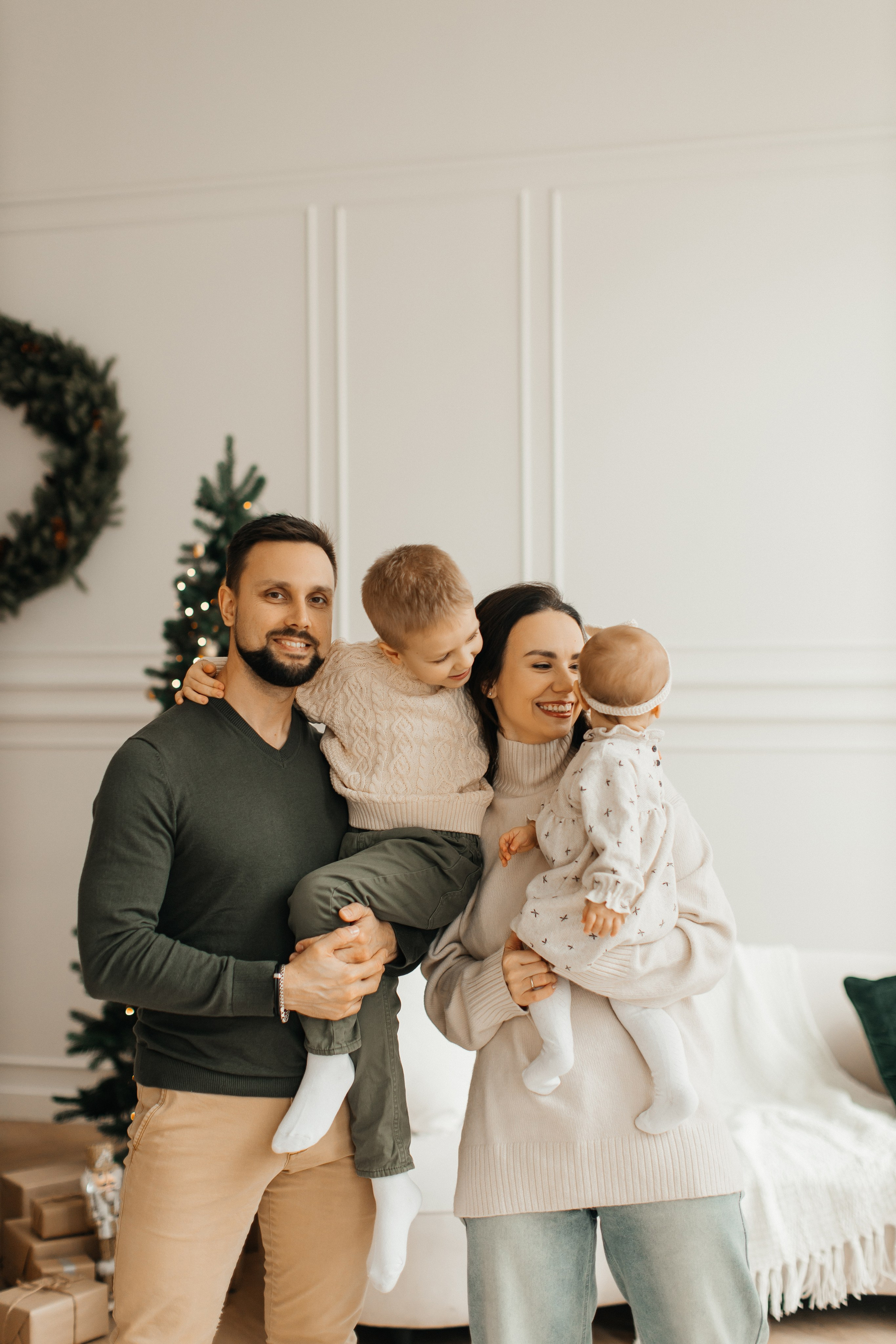 Family.Christmas photoshoot