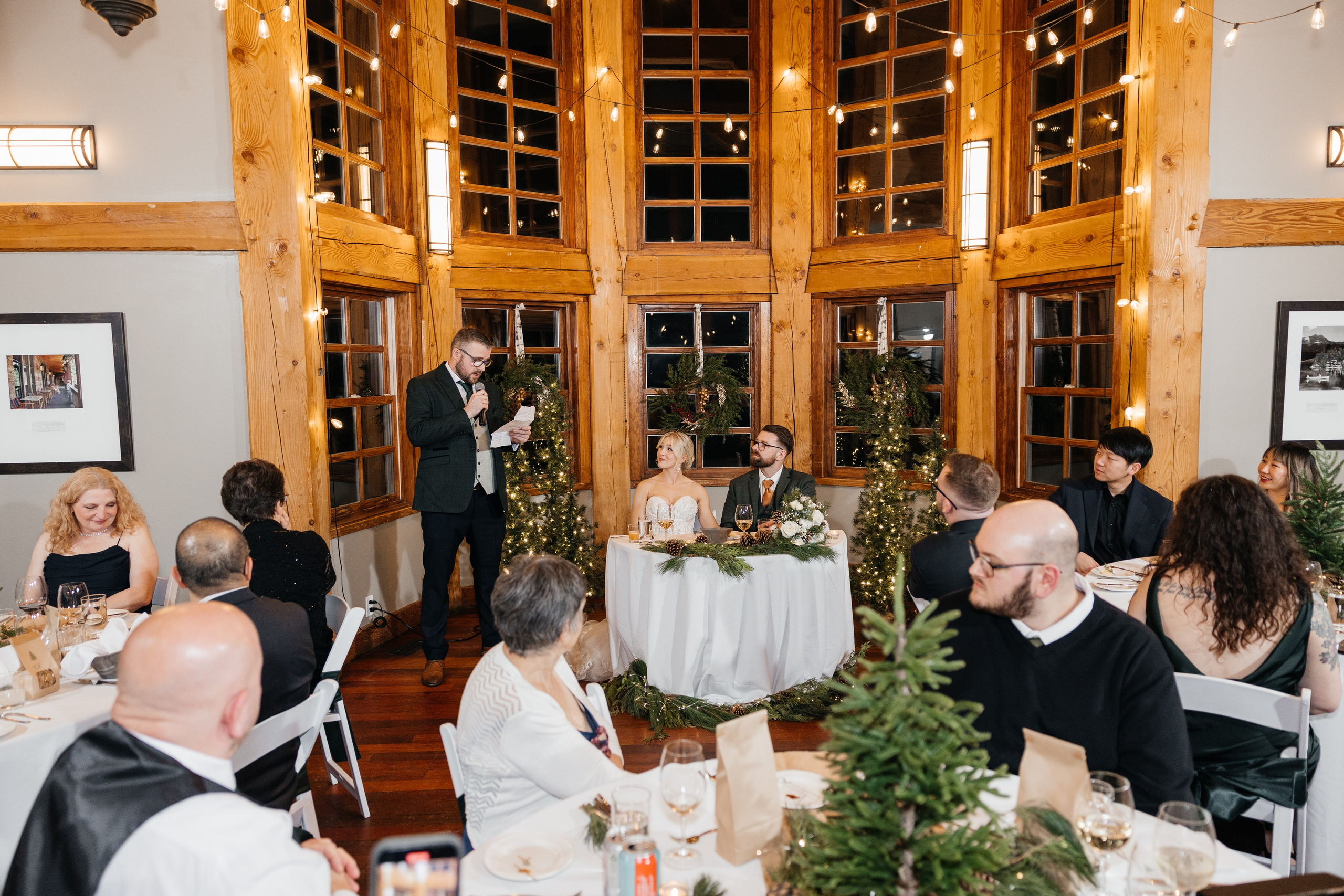 Winter wedding. Emerald lake lodge. Affordable Photographer in Calgary — Tetiana Shuhai