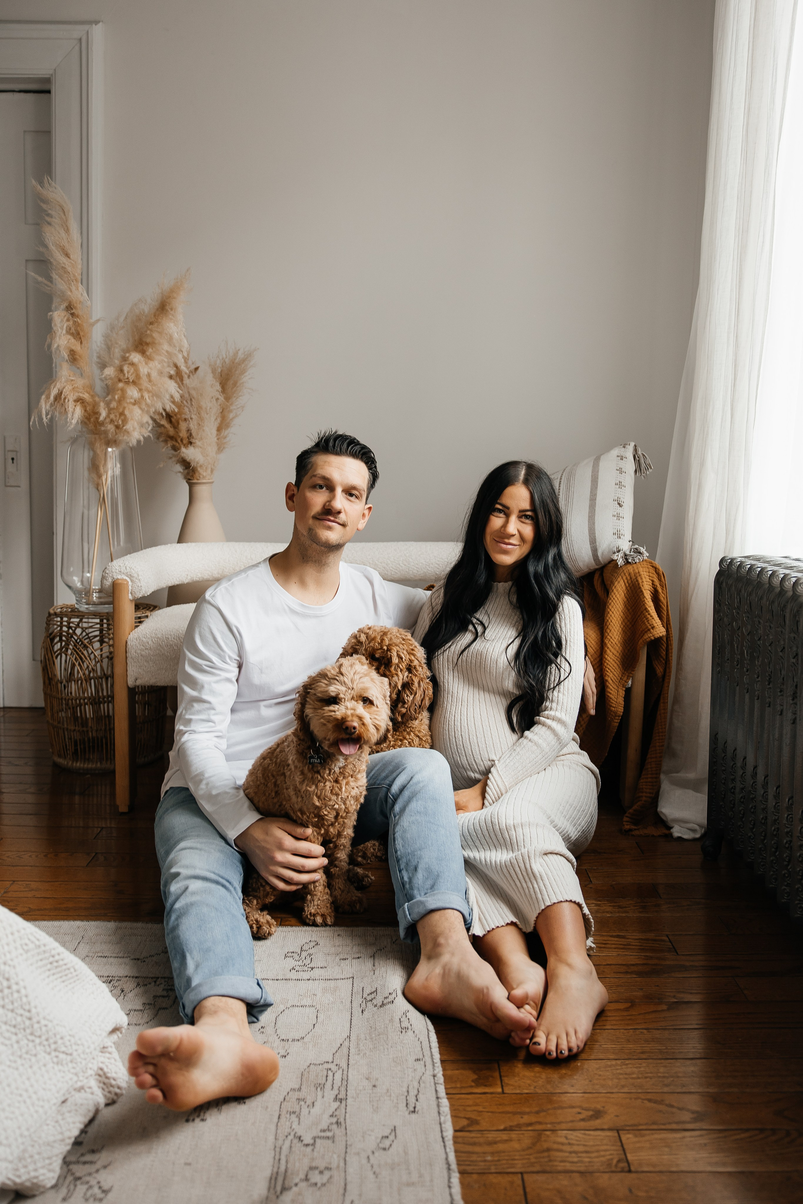 Maternity+2 cute dogs