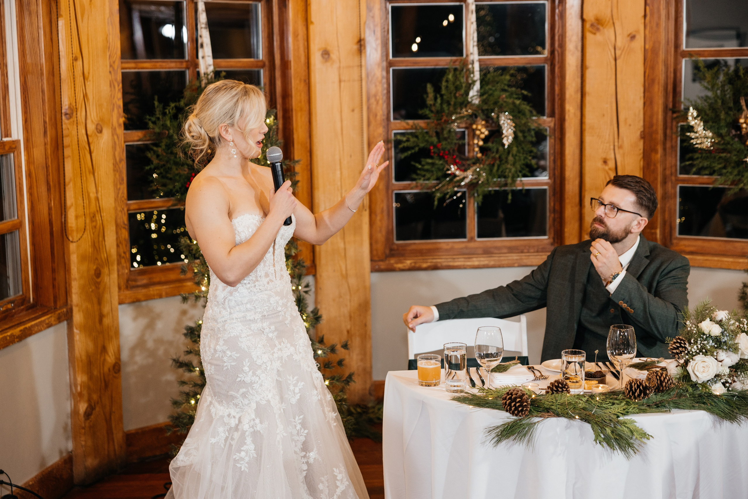 Winter wedding. Emerald lake lodge. Affordable Photographer in Calgary — Tetiana Shuhai