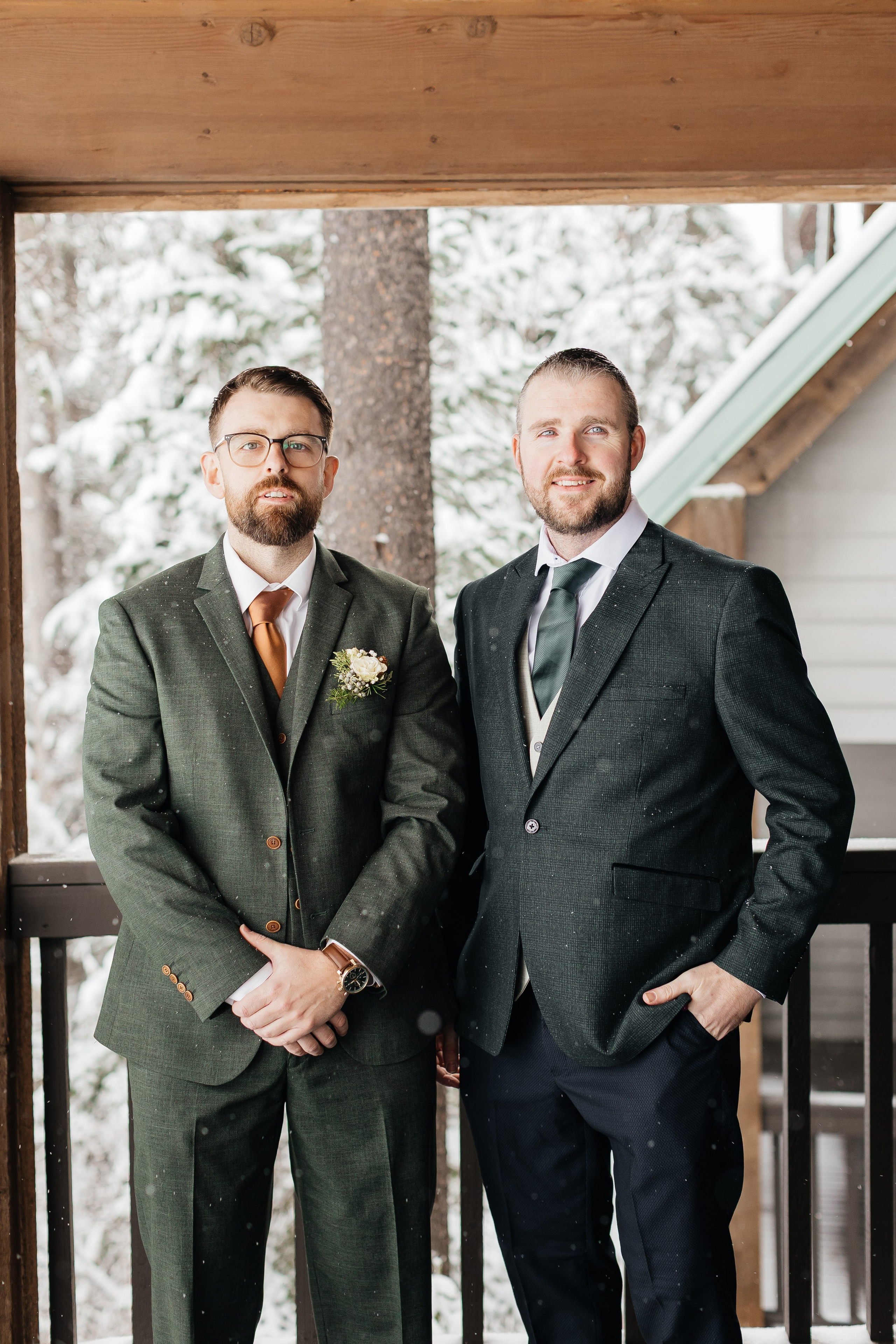 Winter wedding. Emerald lake lodge. Affordable Photographer in Calgary — Tetiana Shuhai