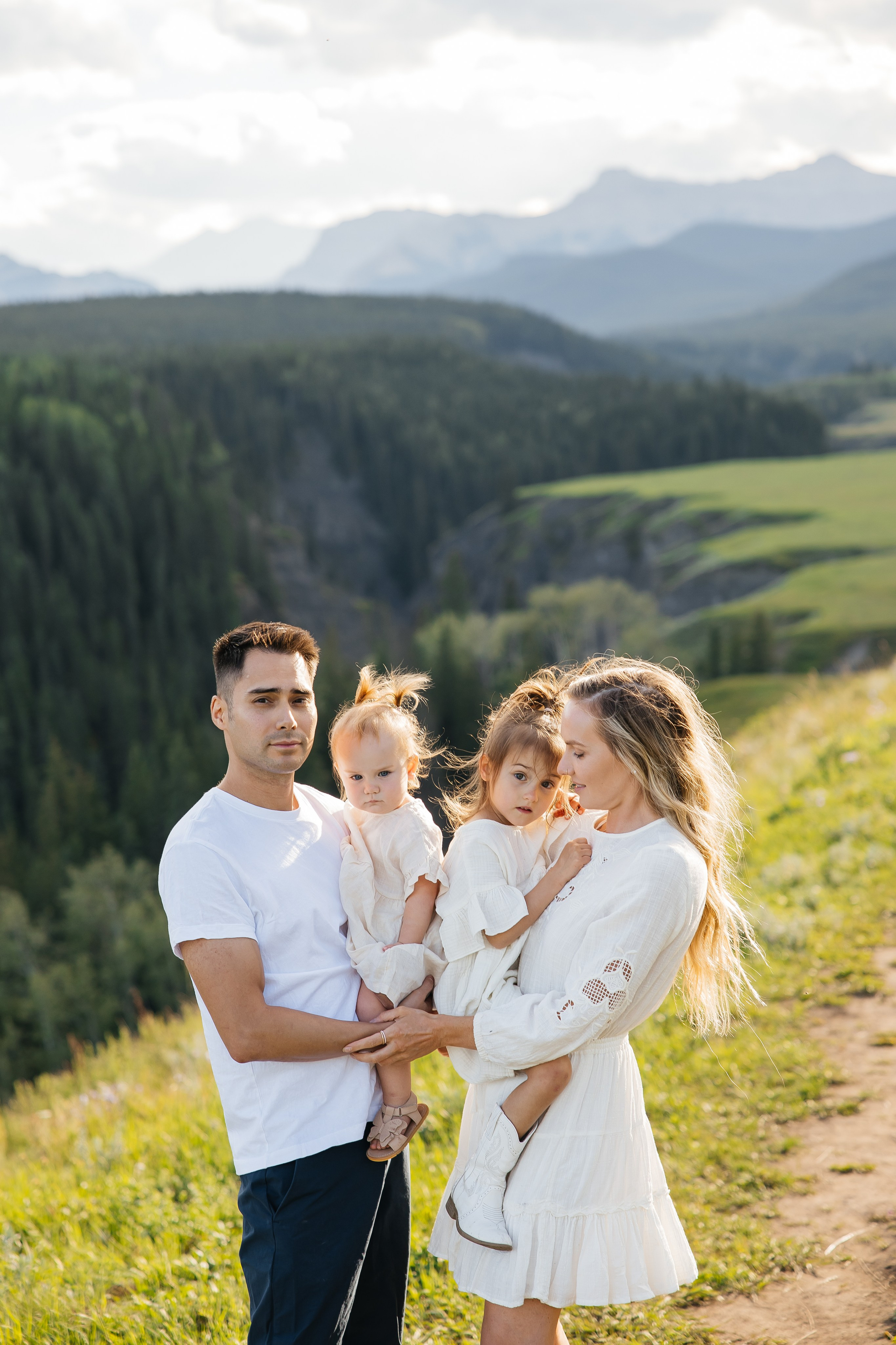 Family. Bighorh lookout