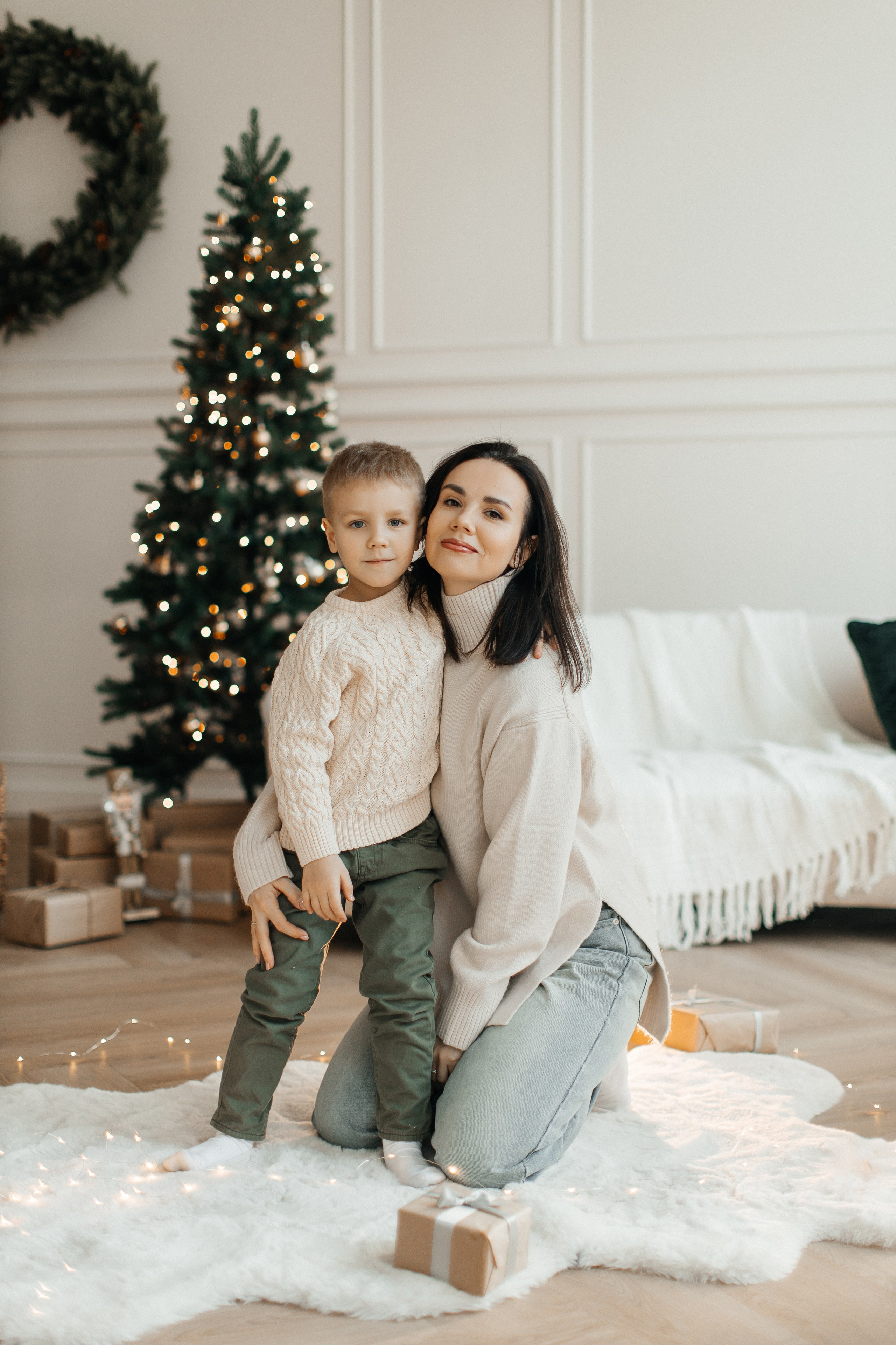 Family.Christmas photoshoot