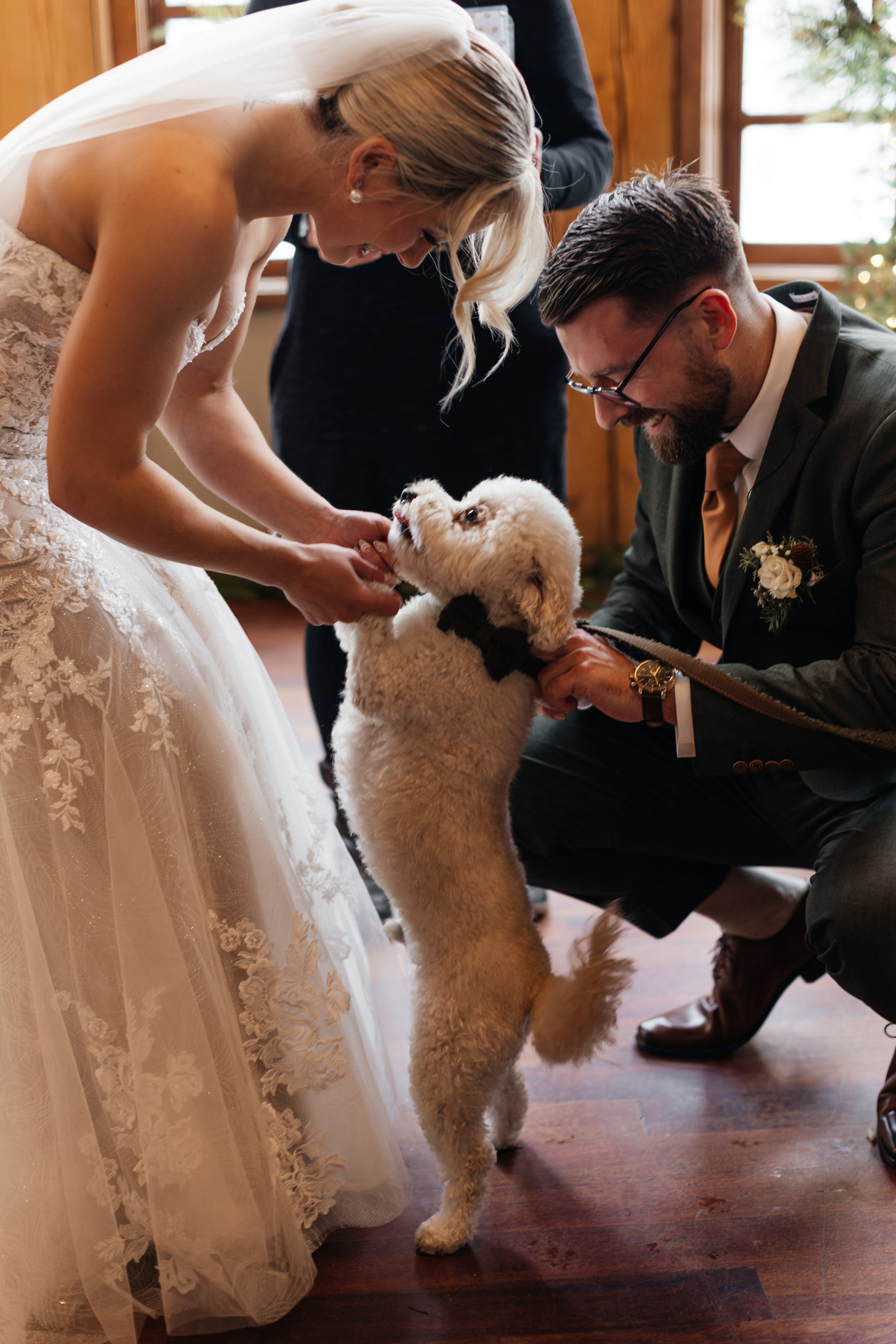 Winter wedding. Emerald lake lodge. Affordable Photographer in Calgary — Tetiana Shuhai