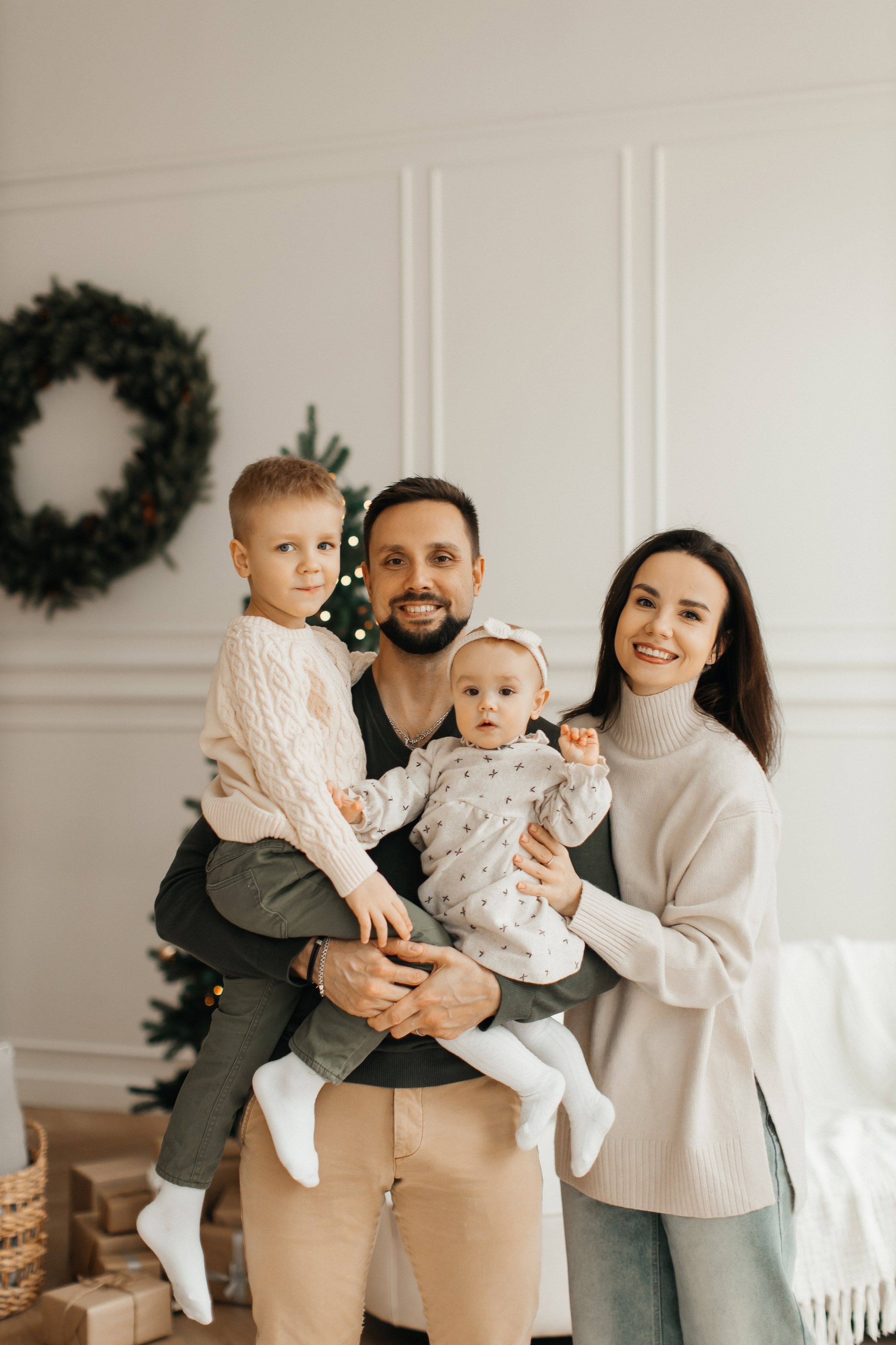 Family.Christmas photoshoot