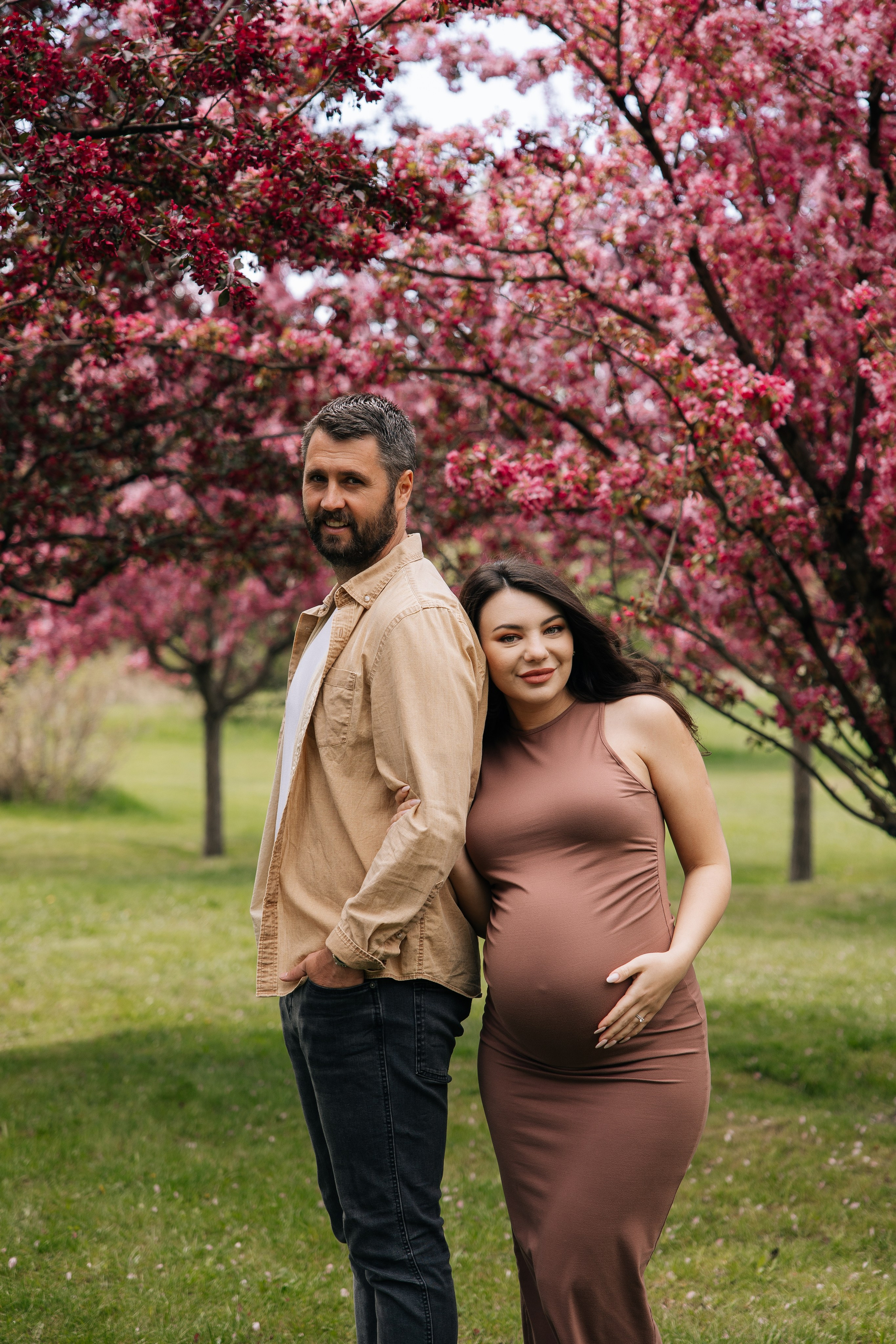 Maternity. Cherry blossom