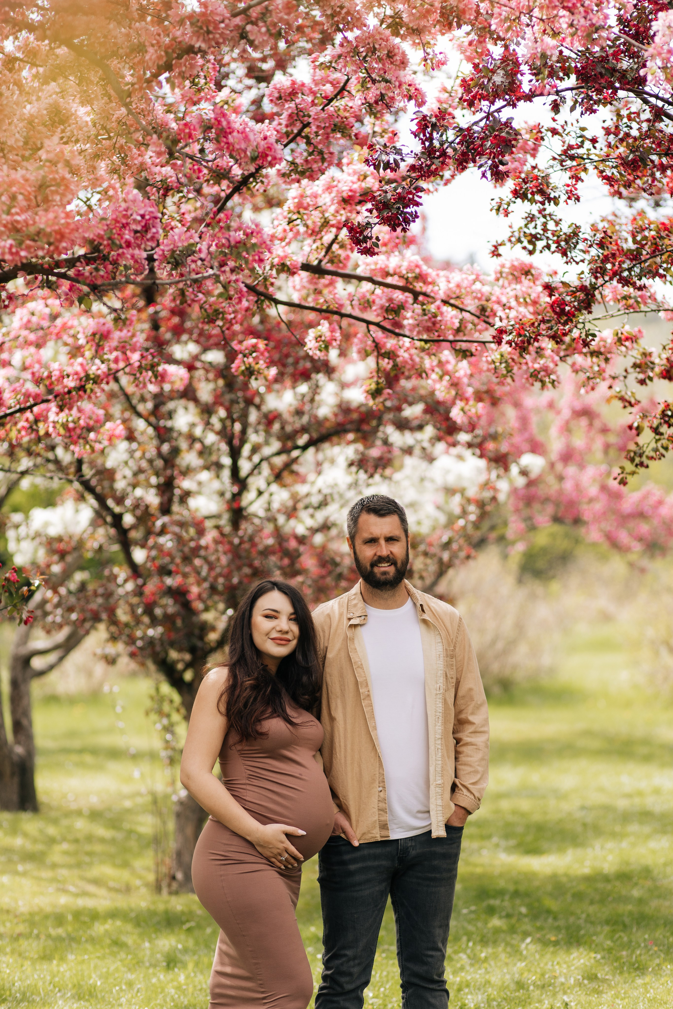 Maternity. Cherry blossom