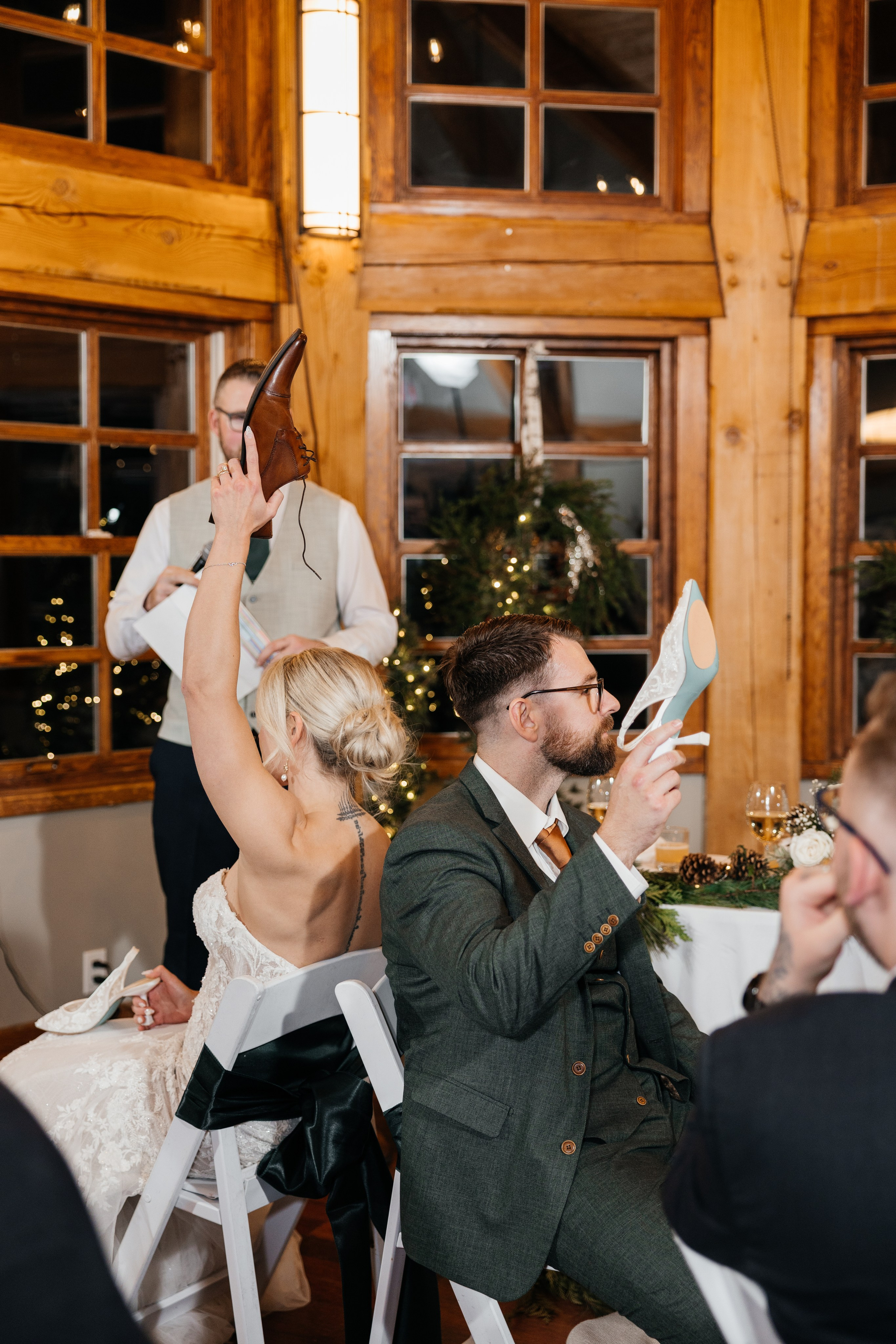 Winter wedding. Emerald lake lodge. Affordable Photographer in Calgary — Tetiana Shuhai