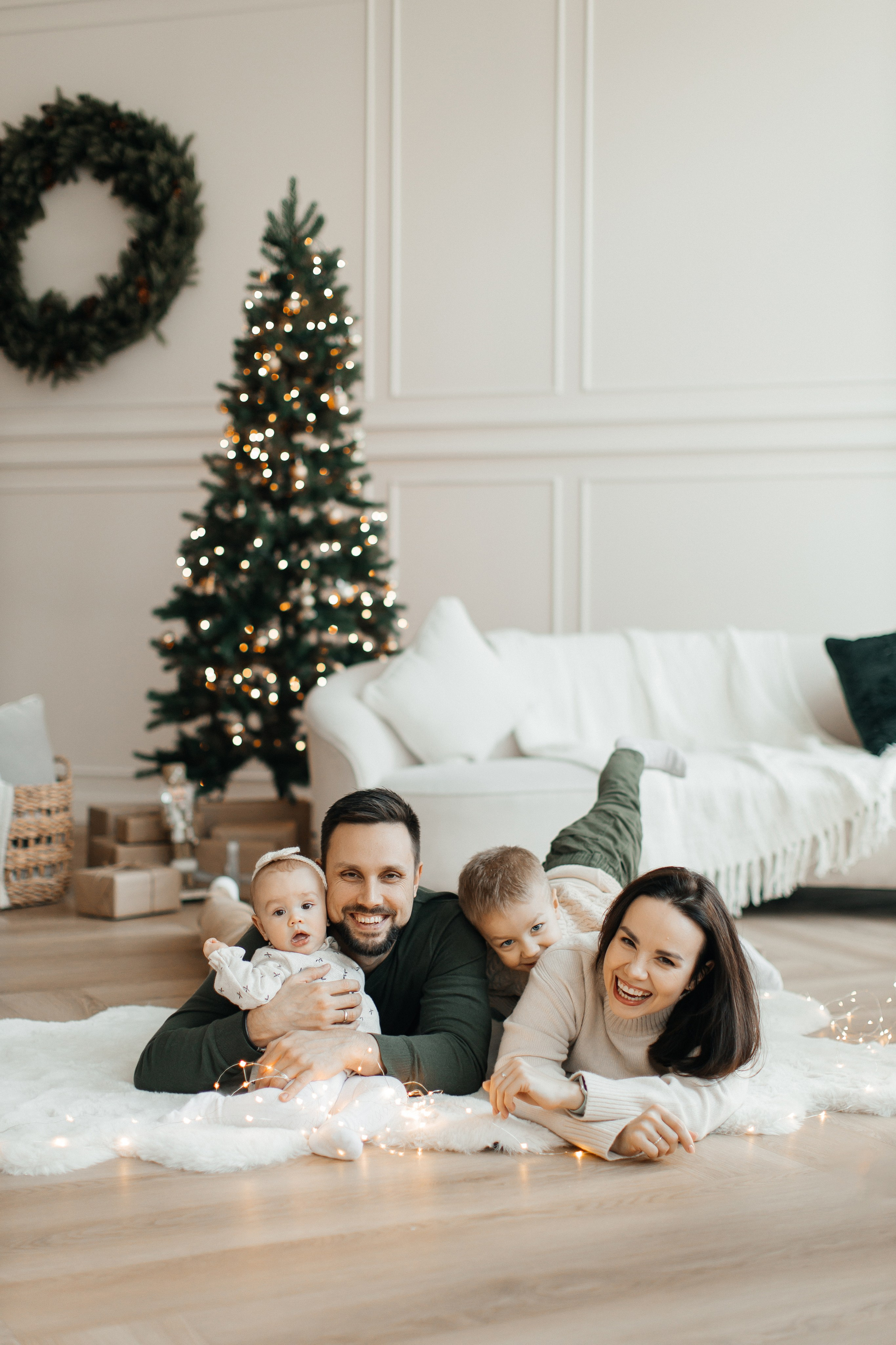 Family.Christmas photoshoot