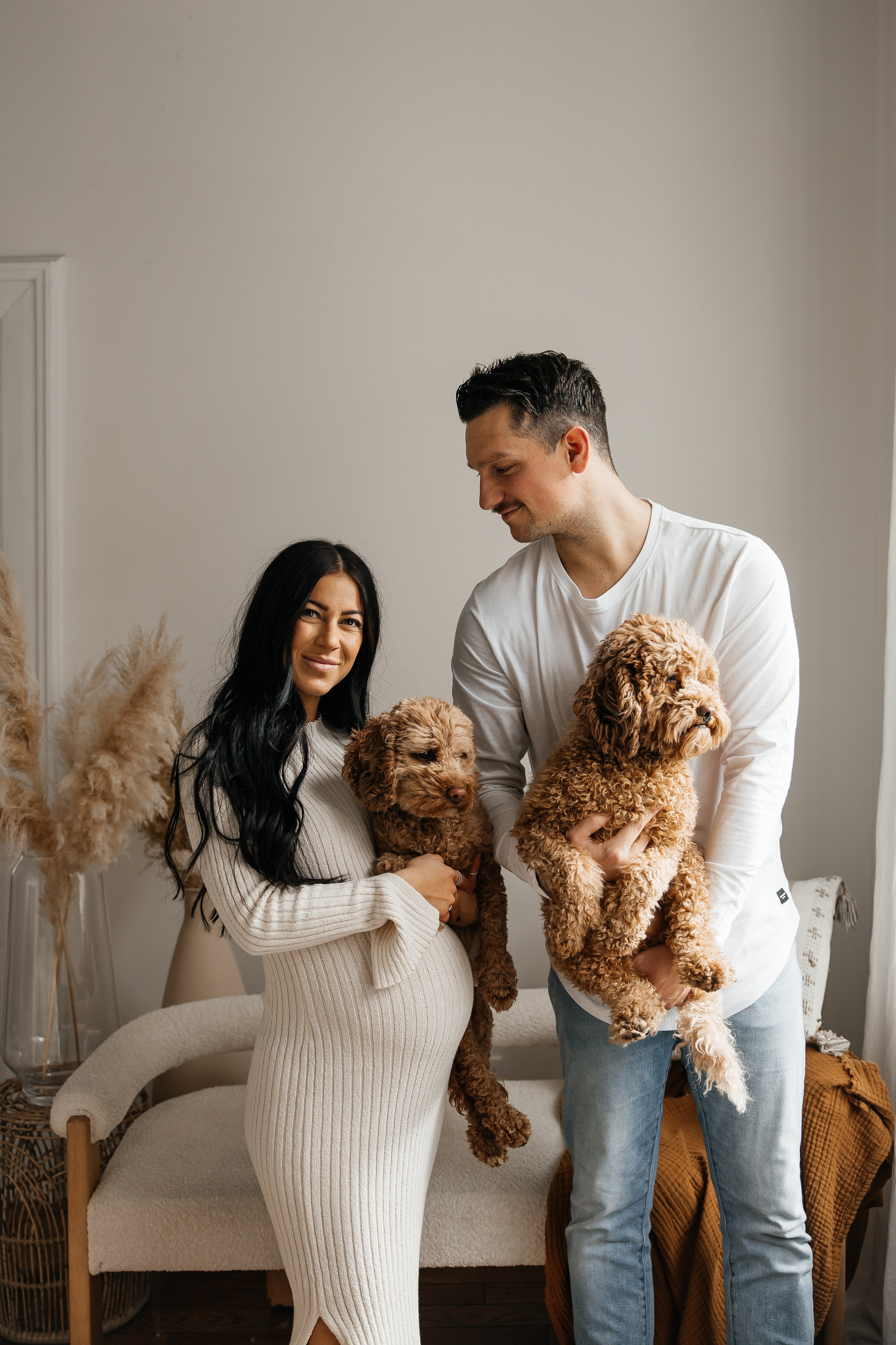 Maternity+2 cute dogs