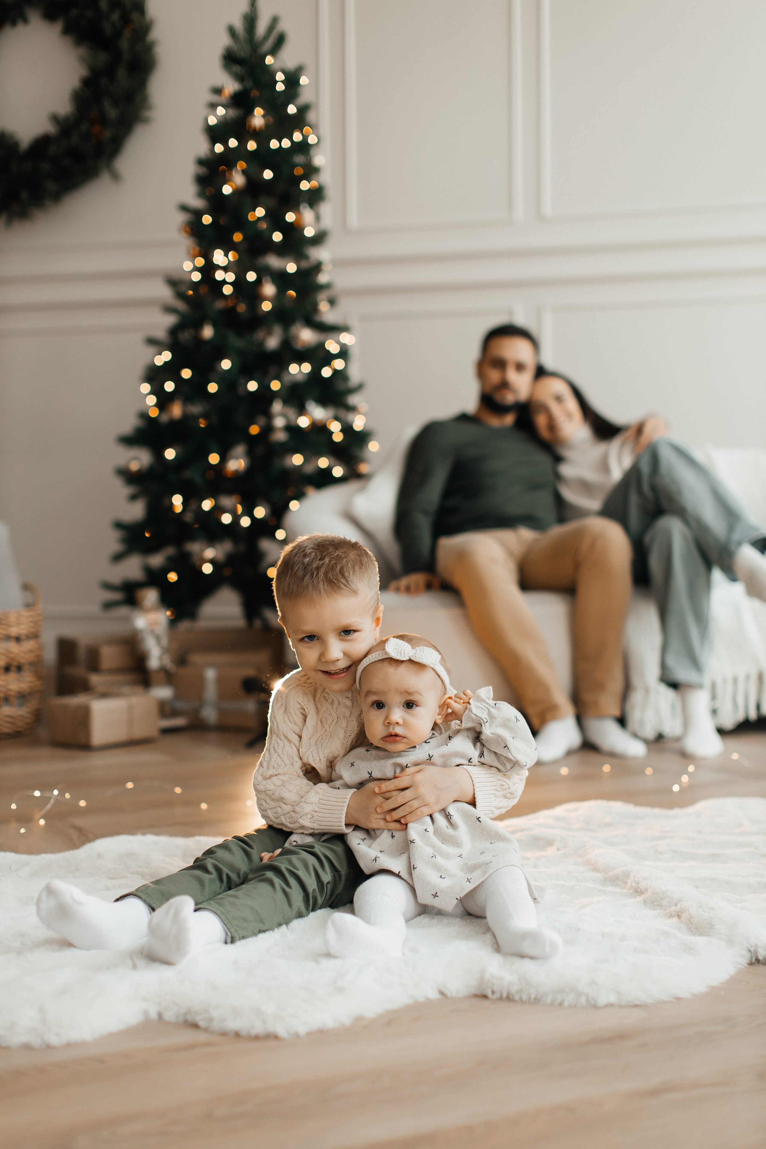 Family.Christmas photoshoot