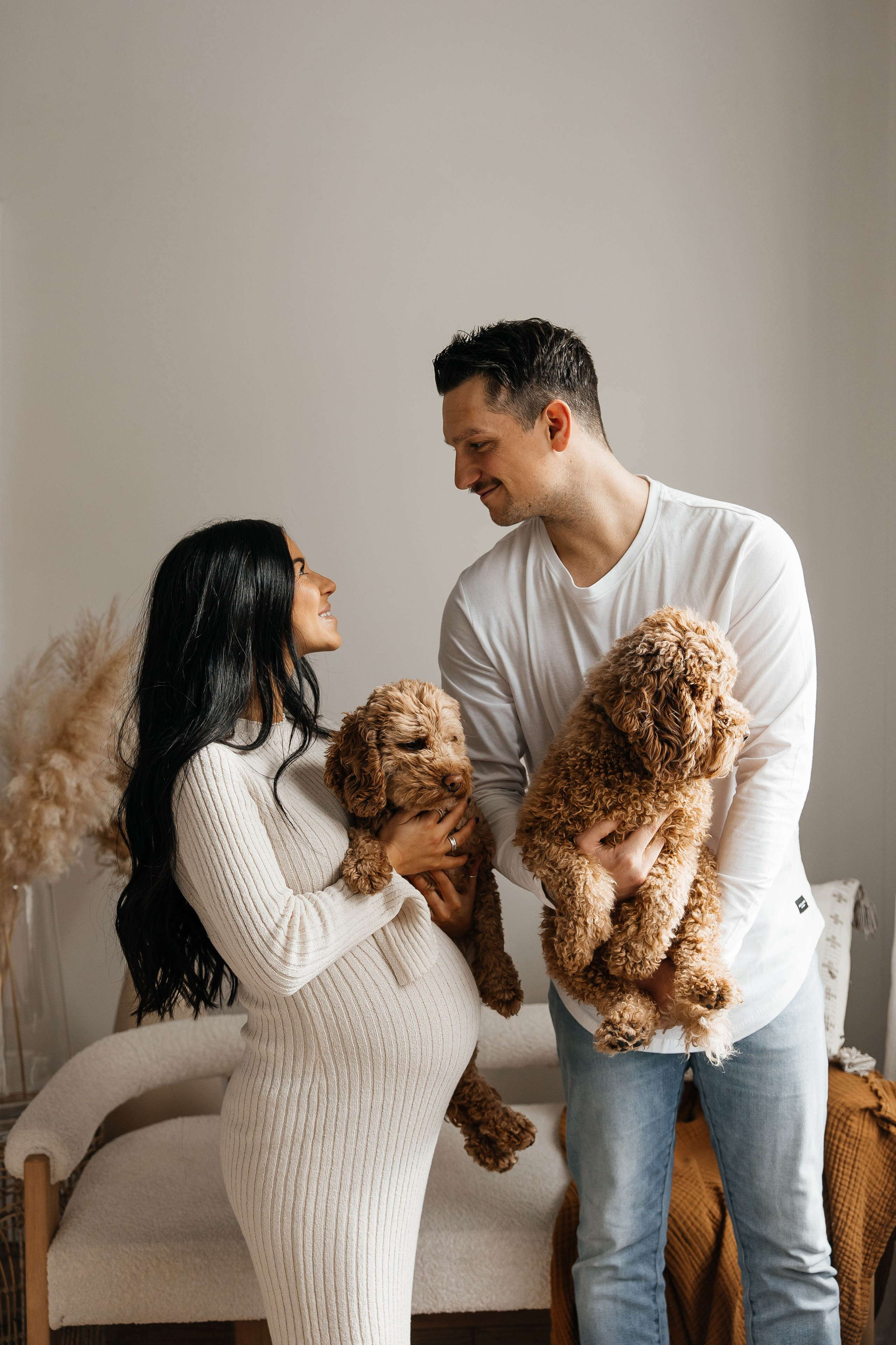 Maternity+2 cute dogs