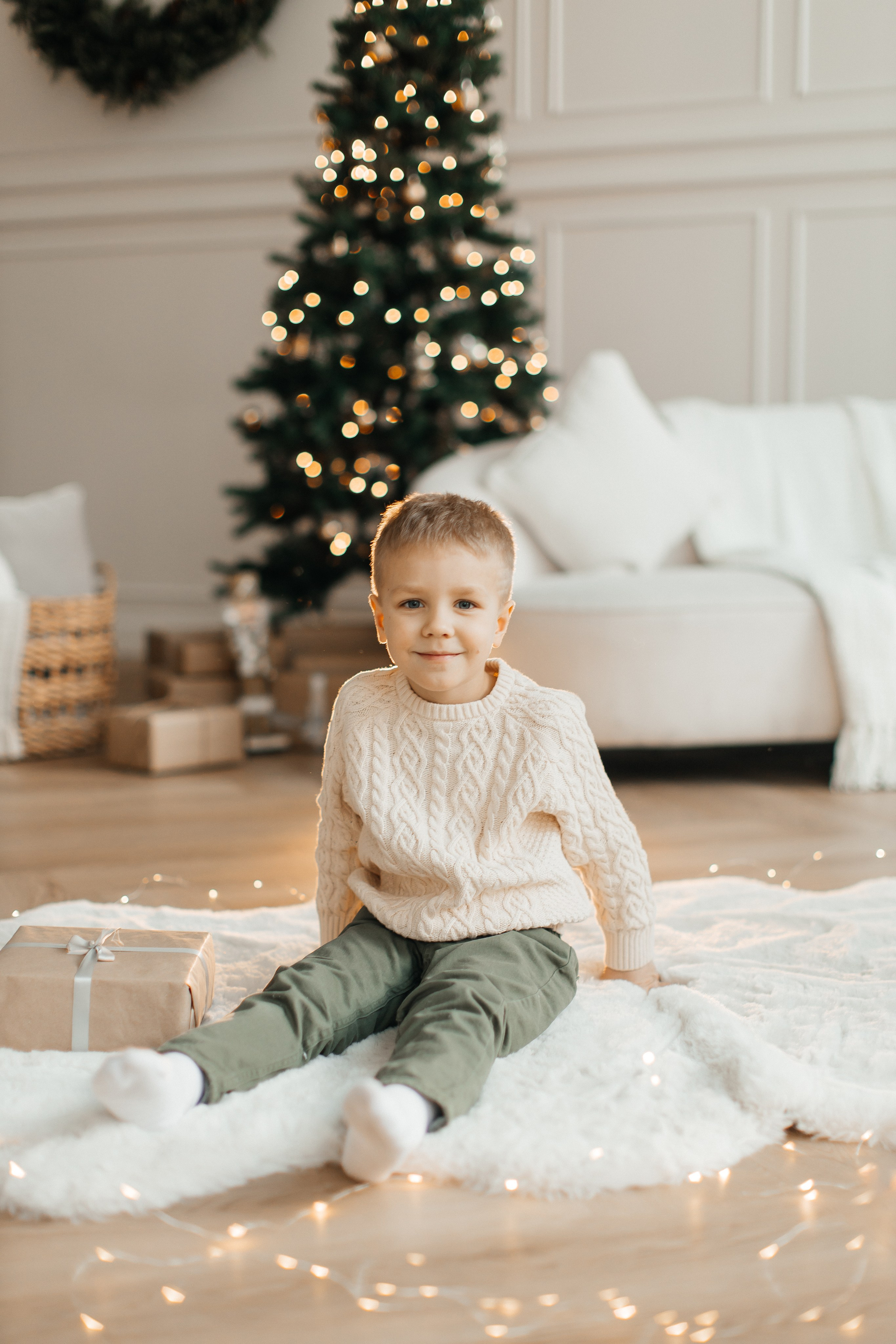 Family.Christmas photoshoot