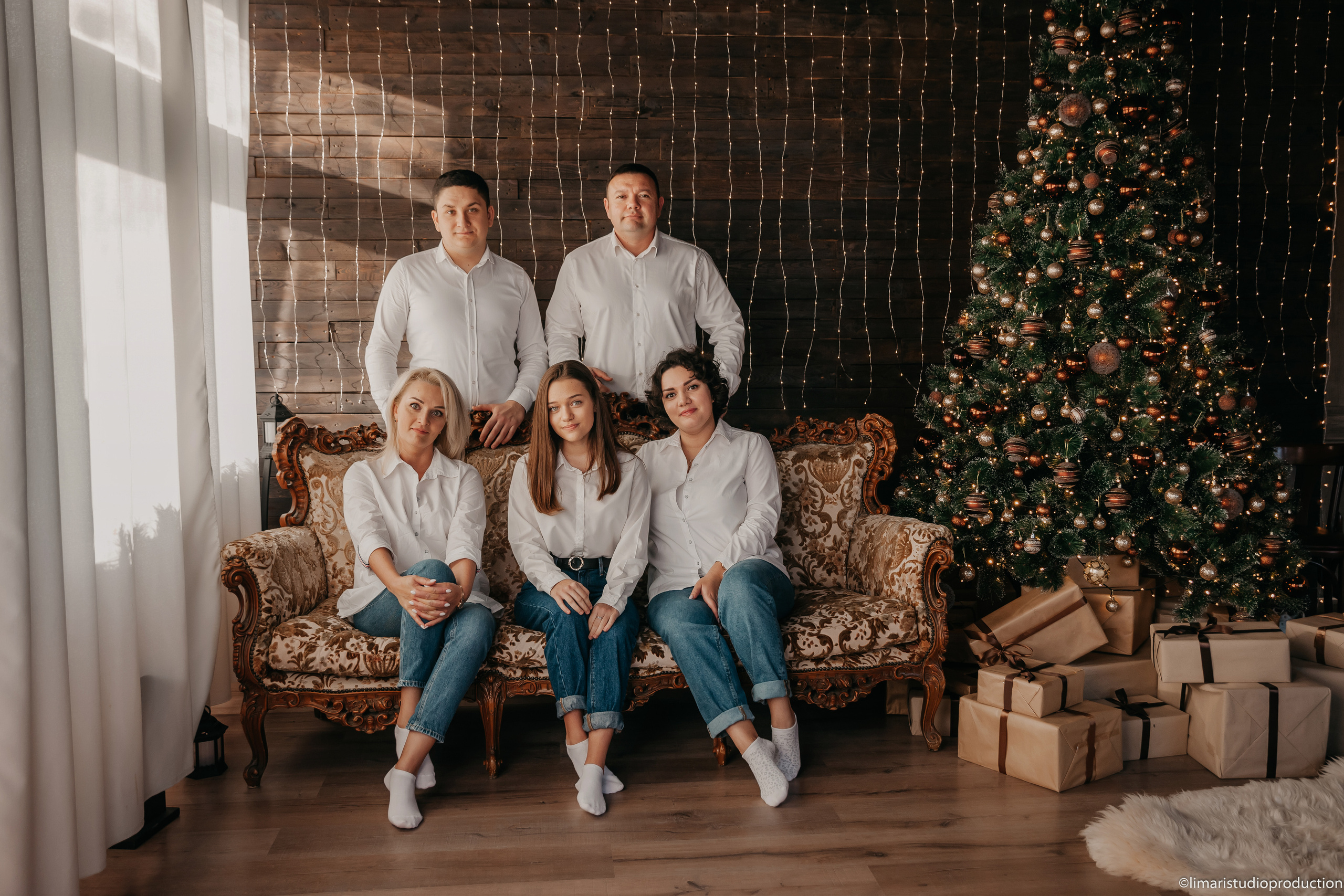 Новый год семьи Мотря. Фото видео в молдове