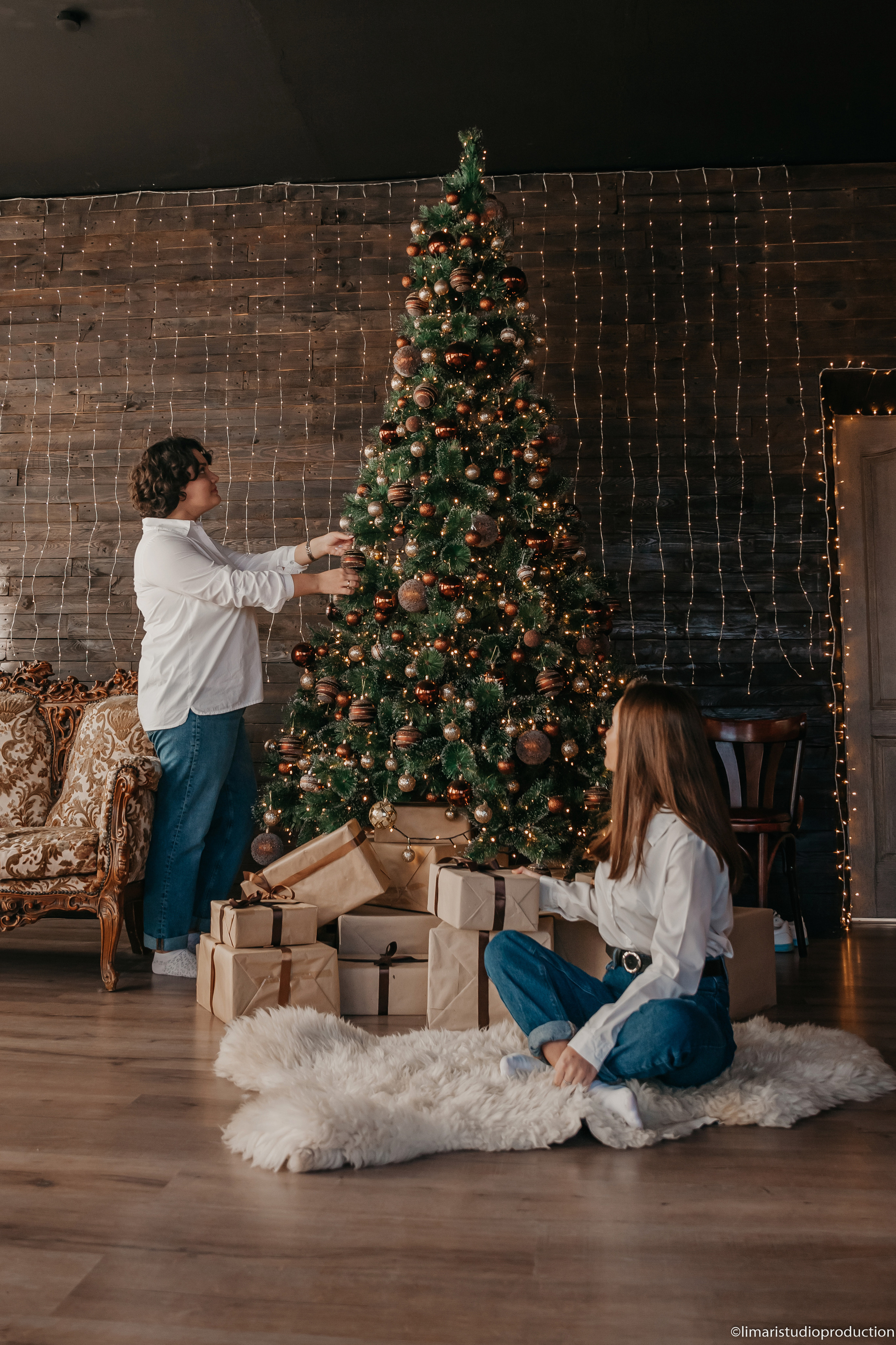 Новый год семьи Мотря. Фото видео в молдове