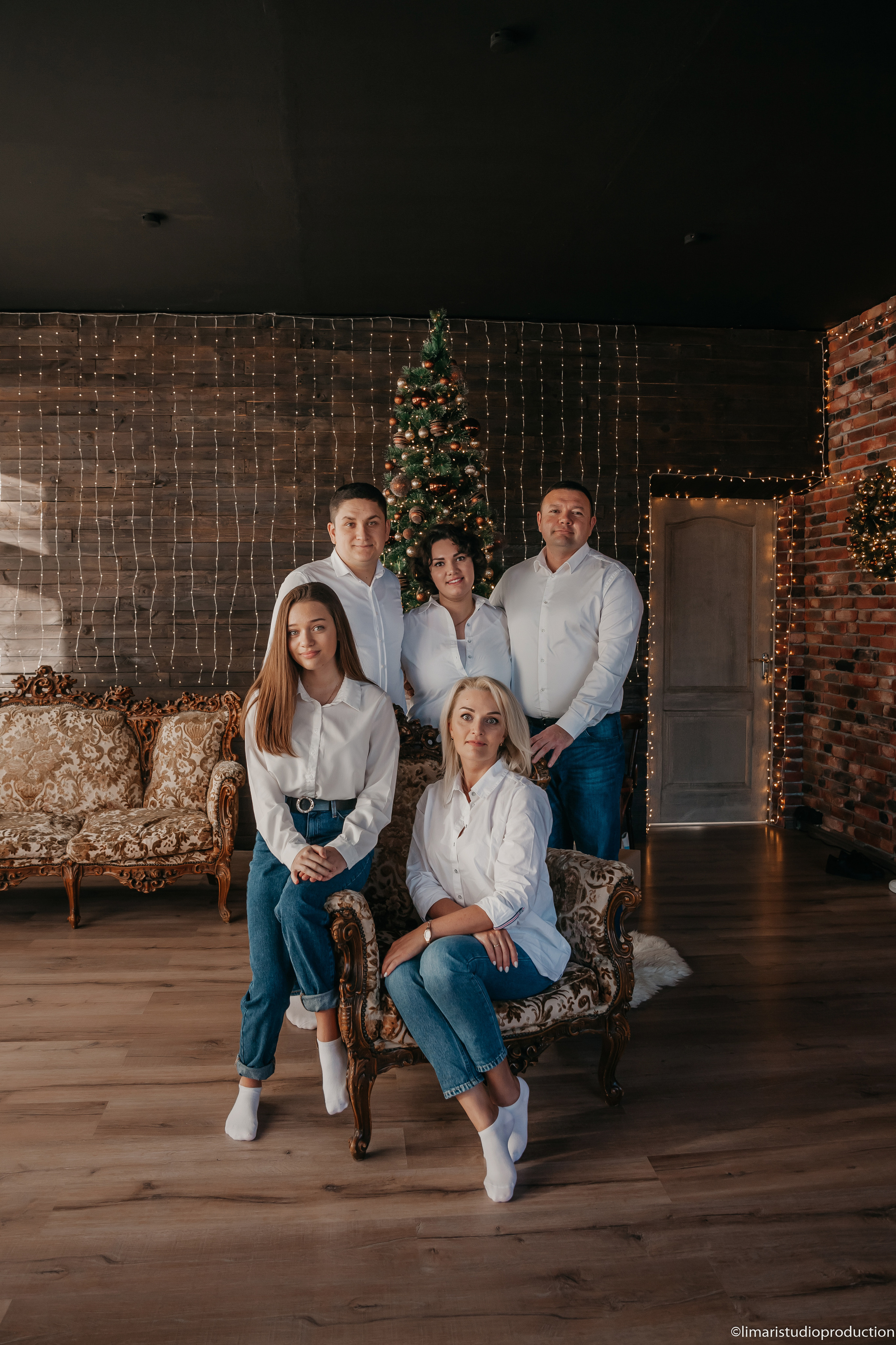 Новый год семьи Мотря. Фото видео в молдове