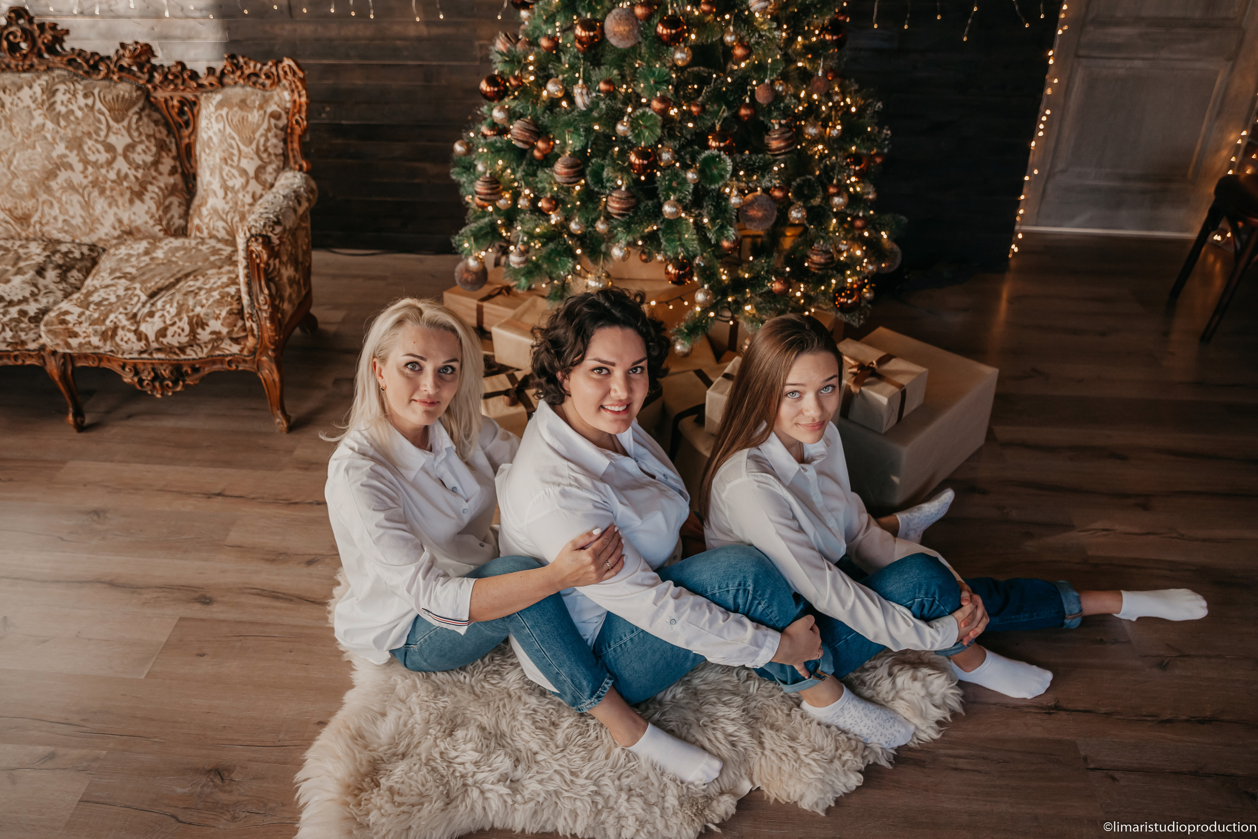 Новый год семьи Мотря. Фото видео в молдове