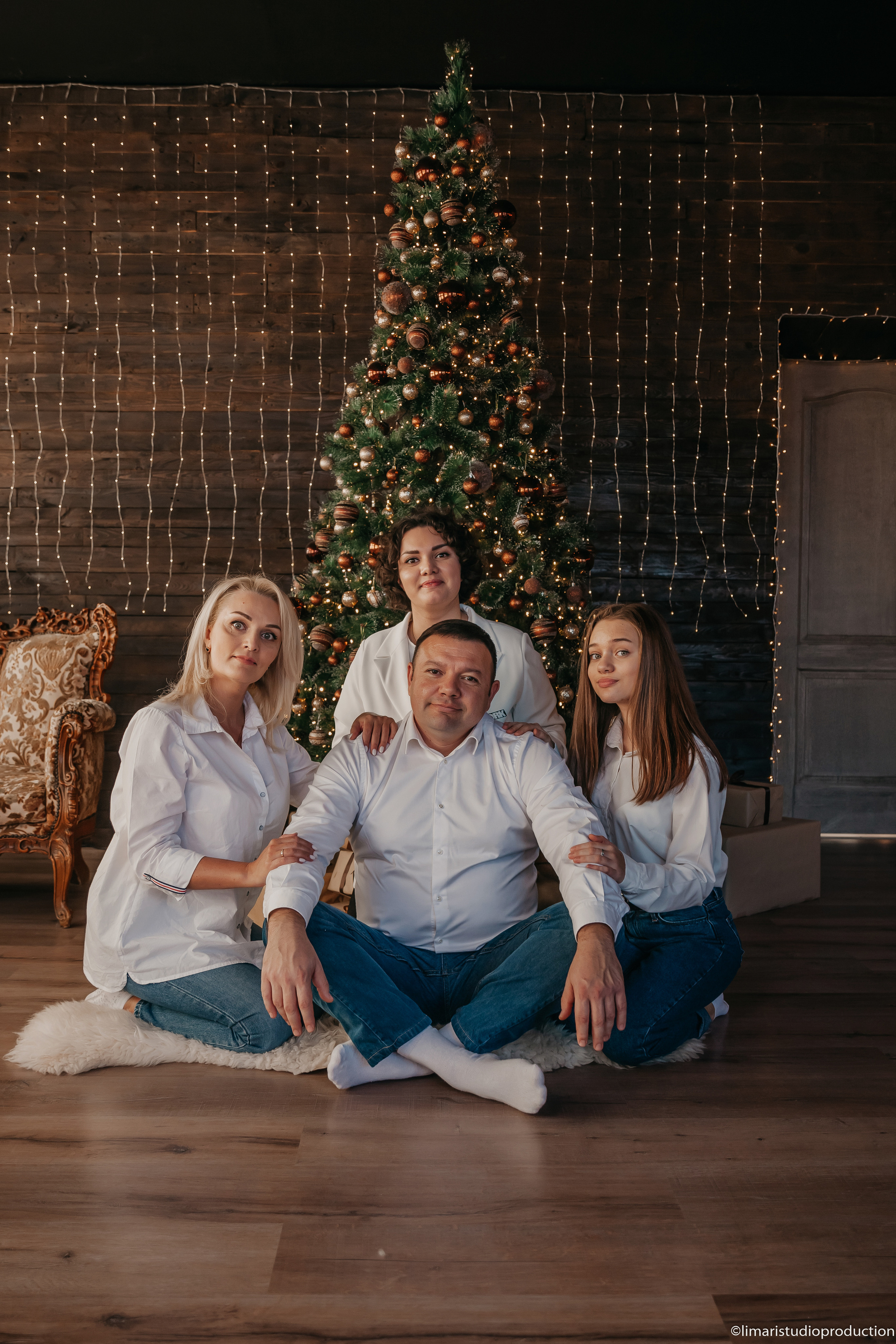 Новый год семьи Мотря. Фото видео в молдове