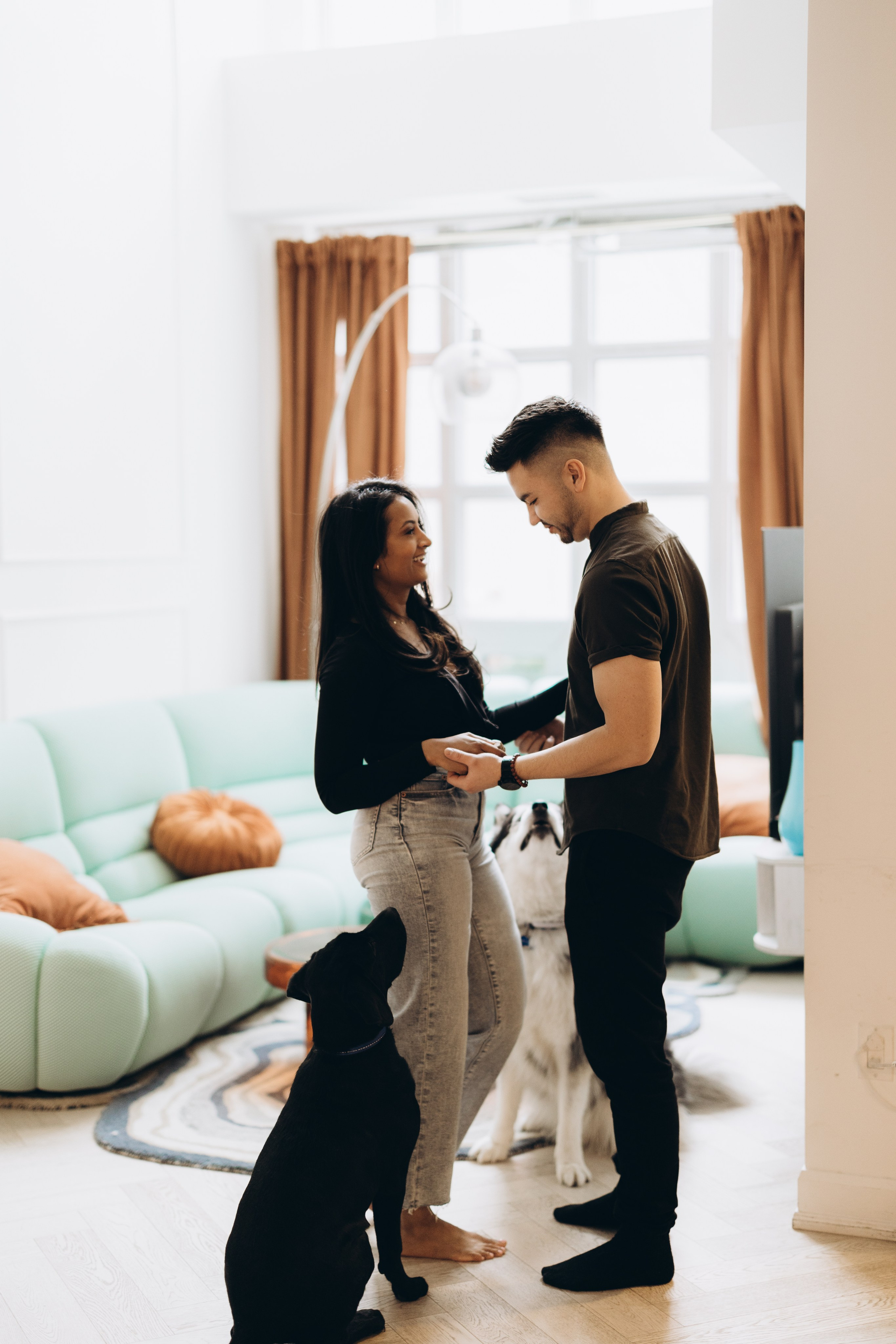 Love at home!. Wedding Photographer Toronto